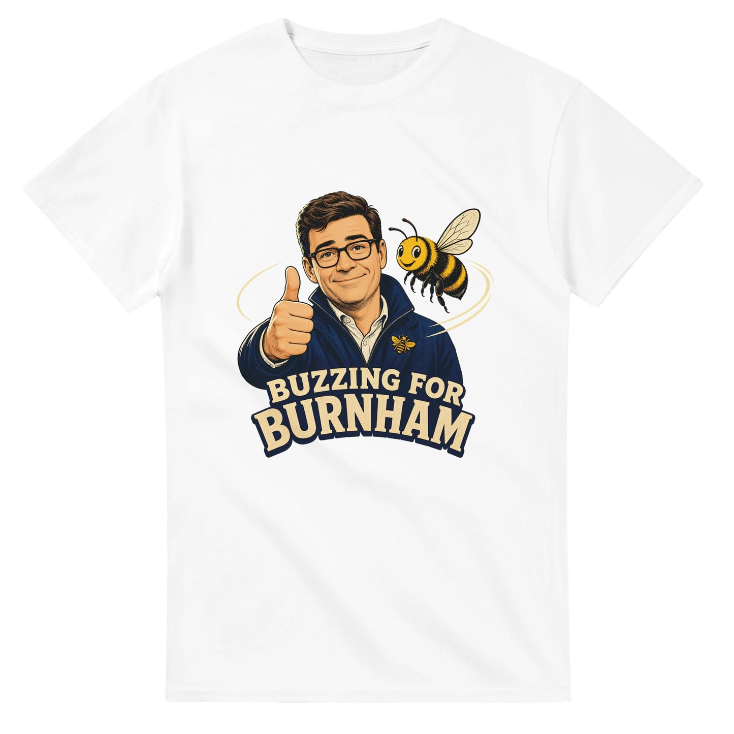 Buzzing for Burnham T-shirt — product view 1