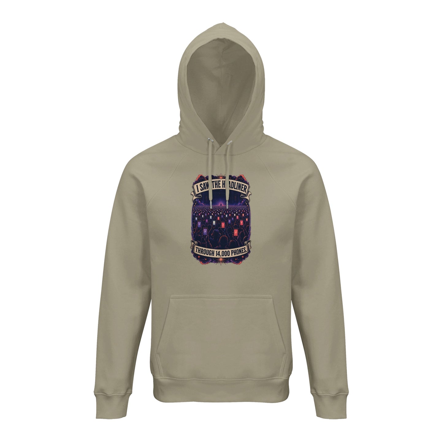 The Headliner Through 14,000 Phones Hoodie — product view 3