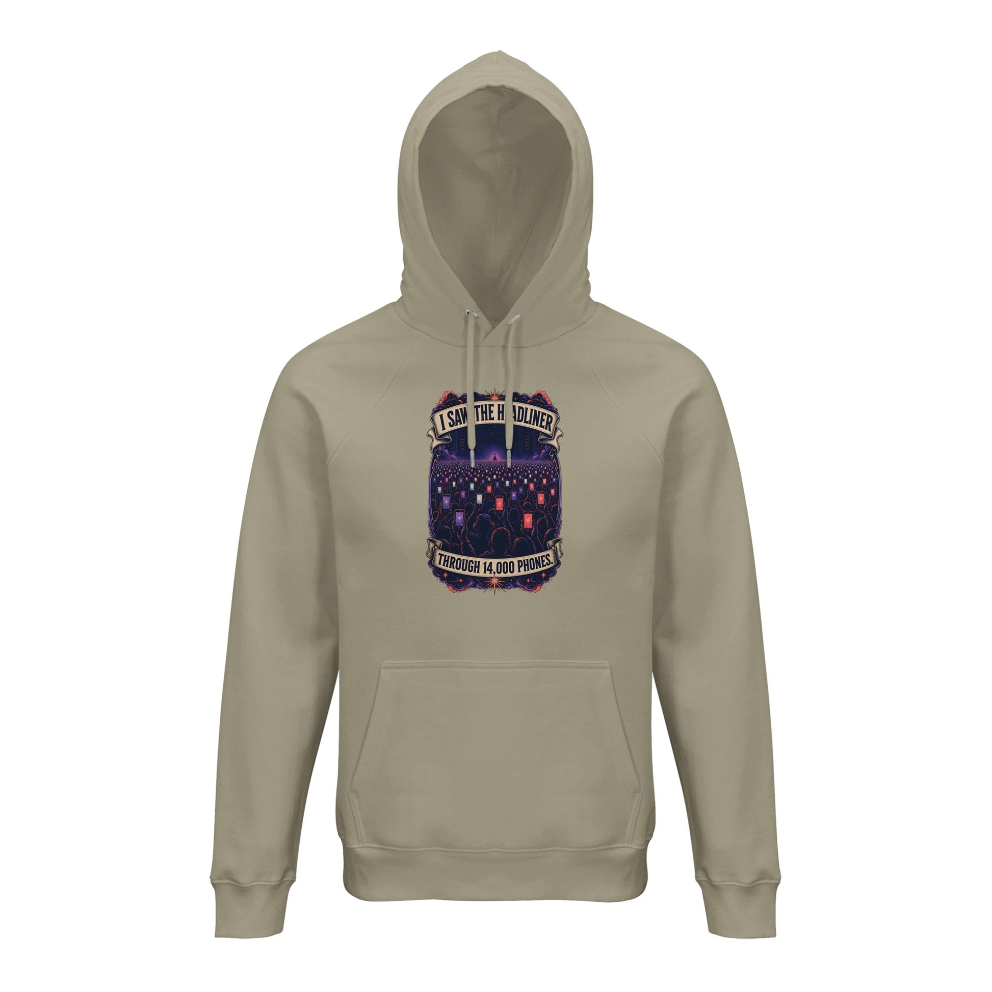 The Headliner Through 14,000 Phones Hoodie — product view 3