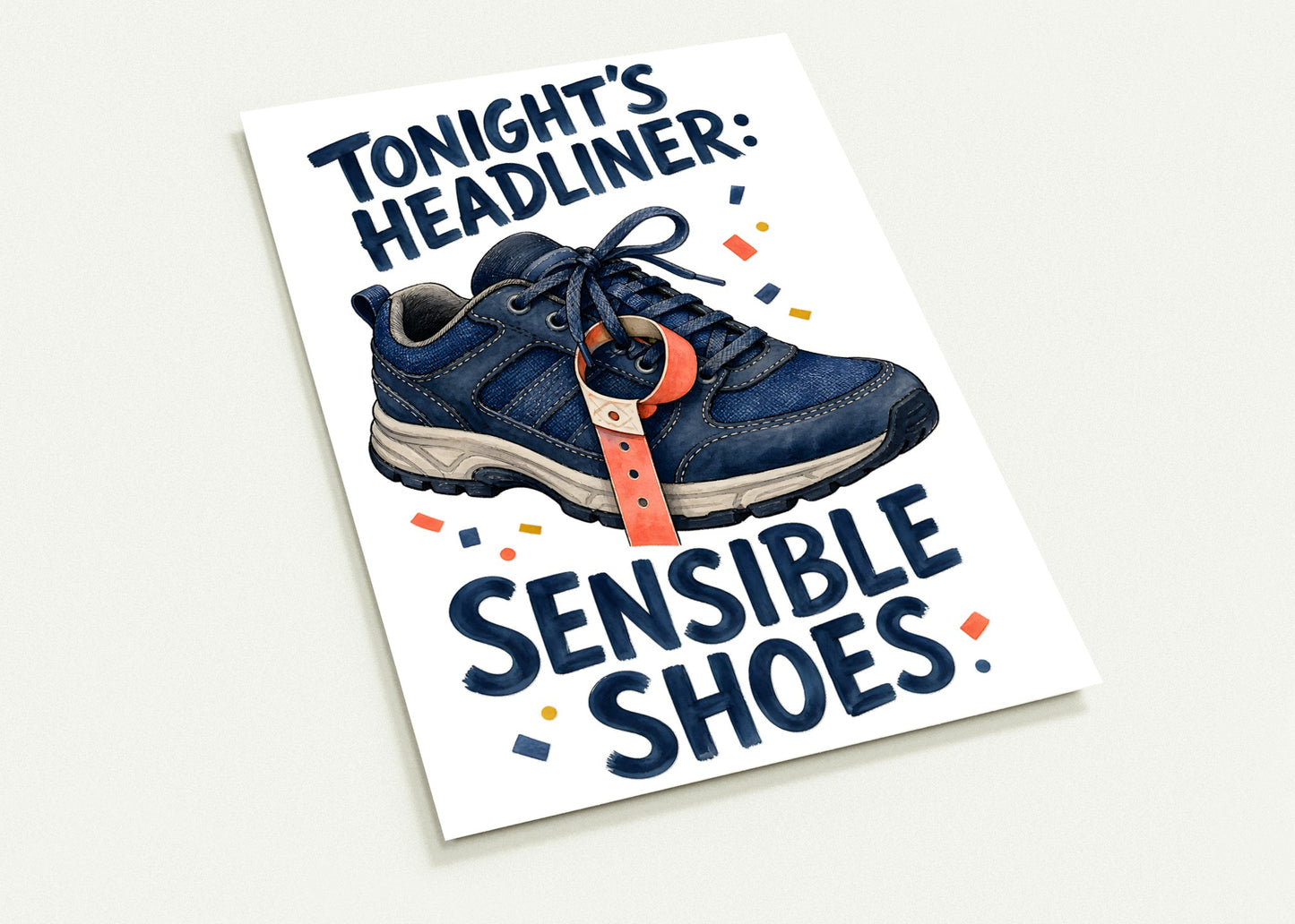 Tonight's Headliner: Sensible Shoes Concert Postcard Pack — product view 2