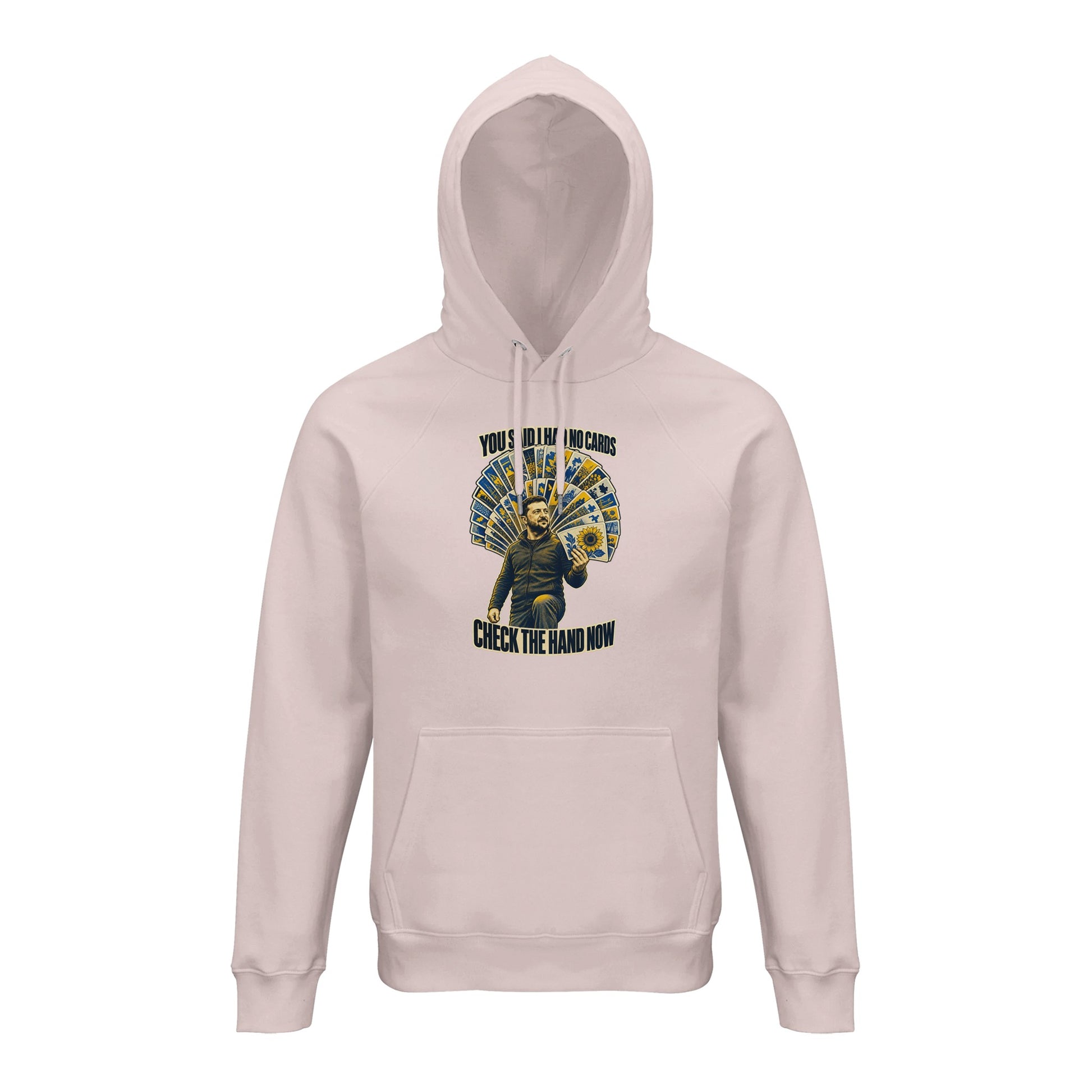 You Said I Had No Cards – Zelenskyy Satire Hoodie — product view 8