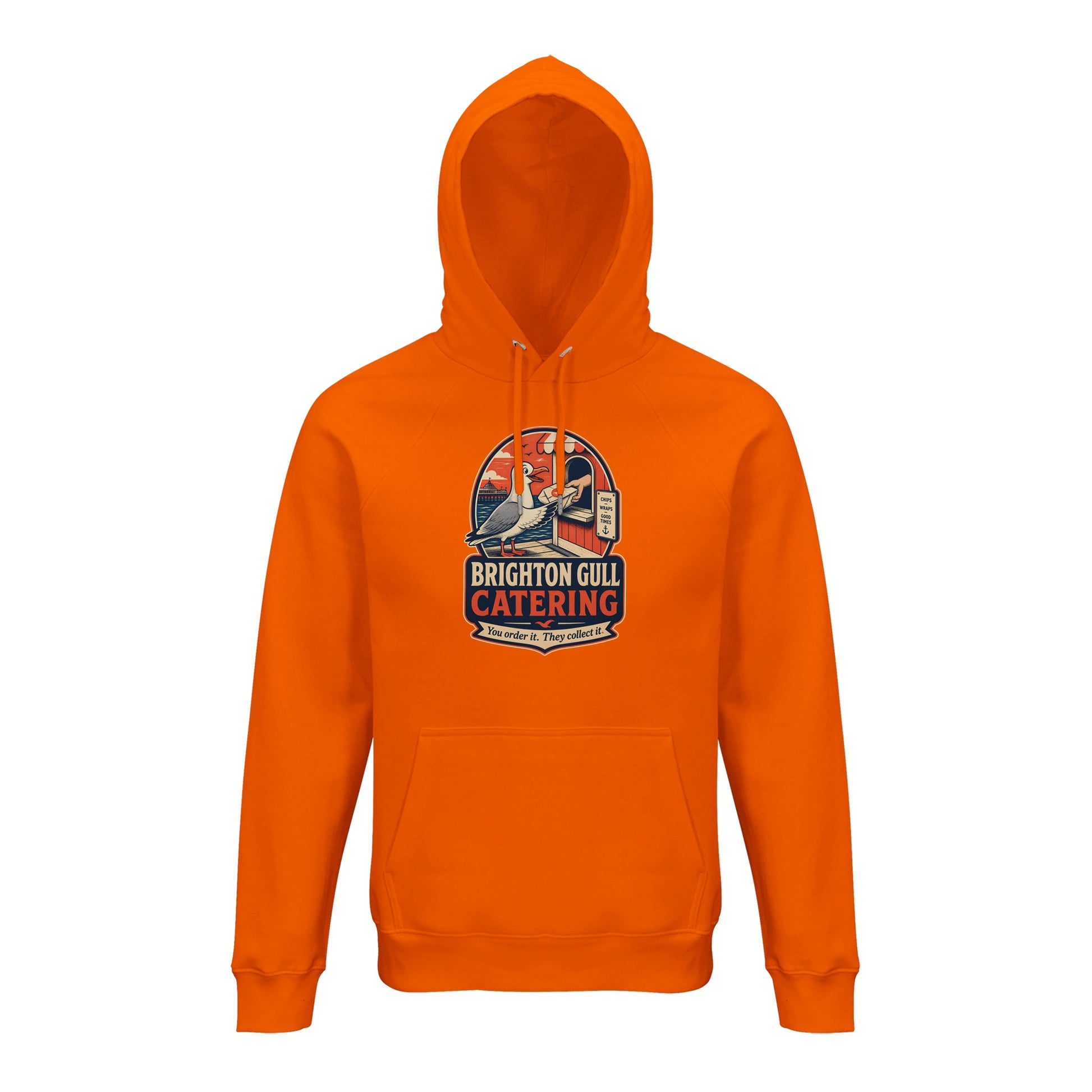 Brighton Gull Catering — Illustrated Hoodie — product view 7