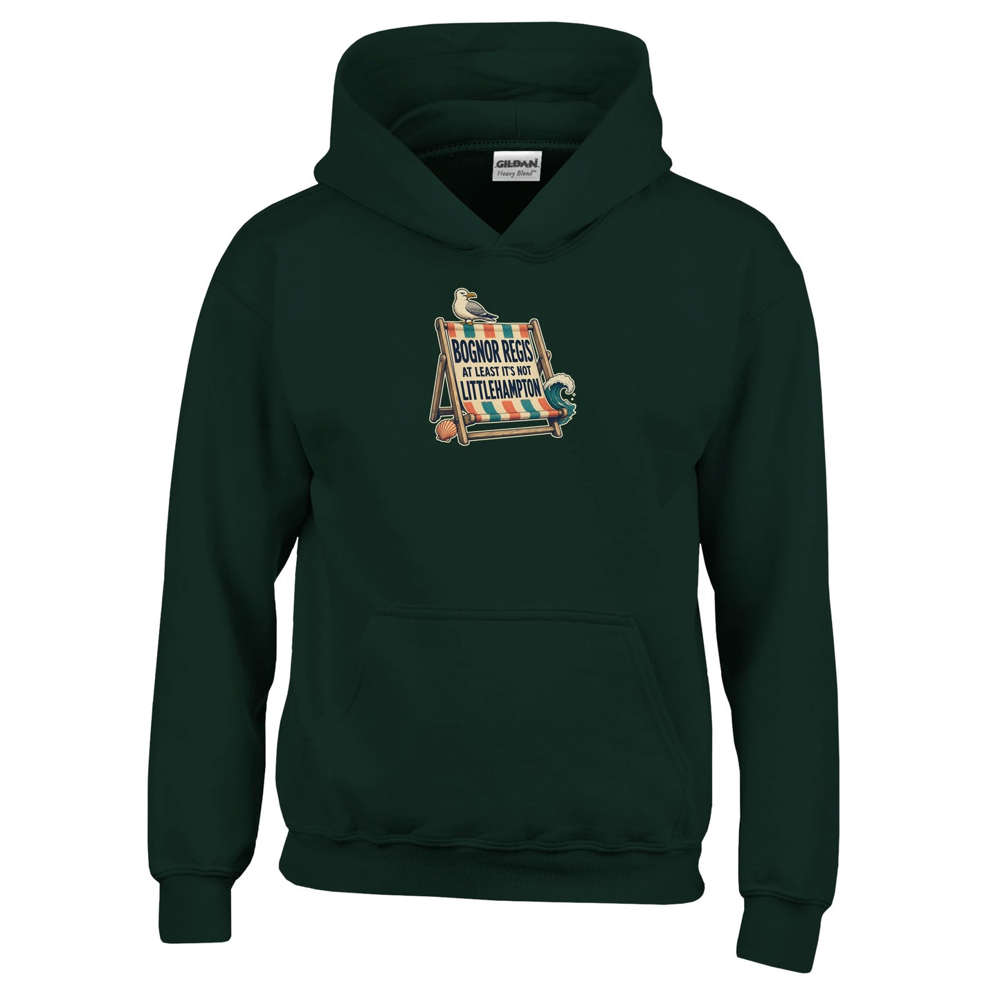 Bognor Regis — At Least It's Not Littlehampton Kids' Hoodie — product view 12