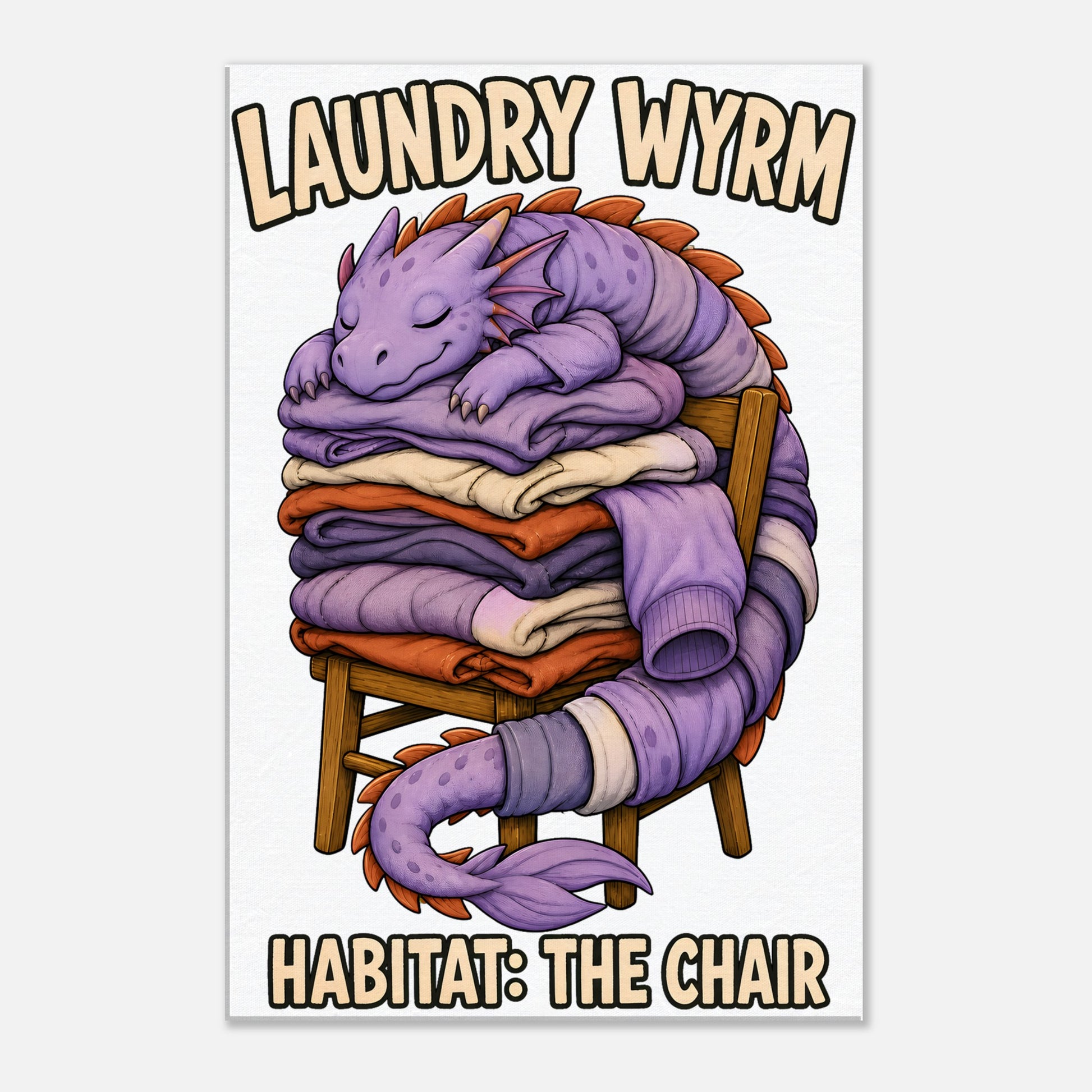 Laundry Wyrm – Habitat: The Chair Canvas — product view 2