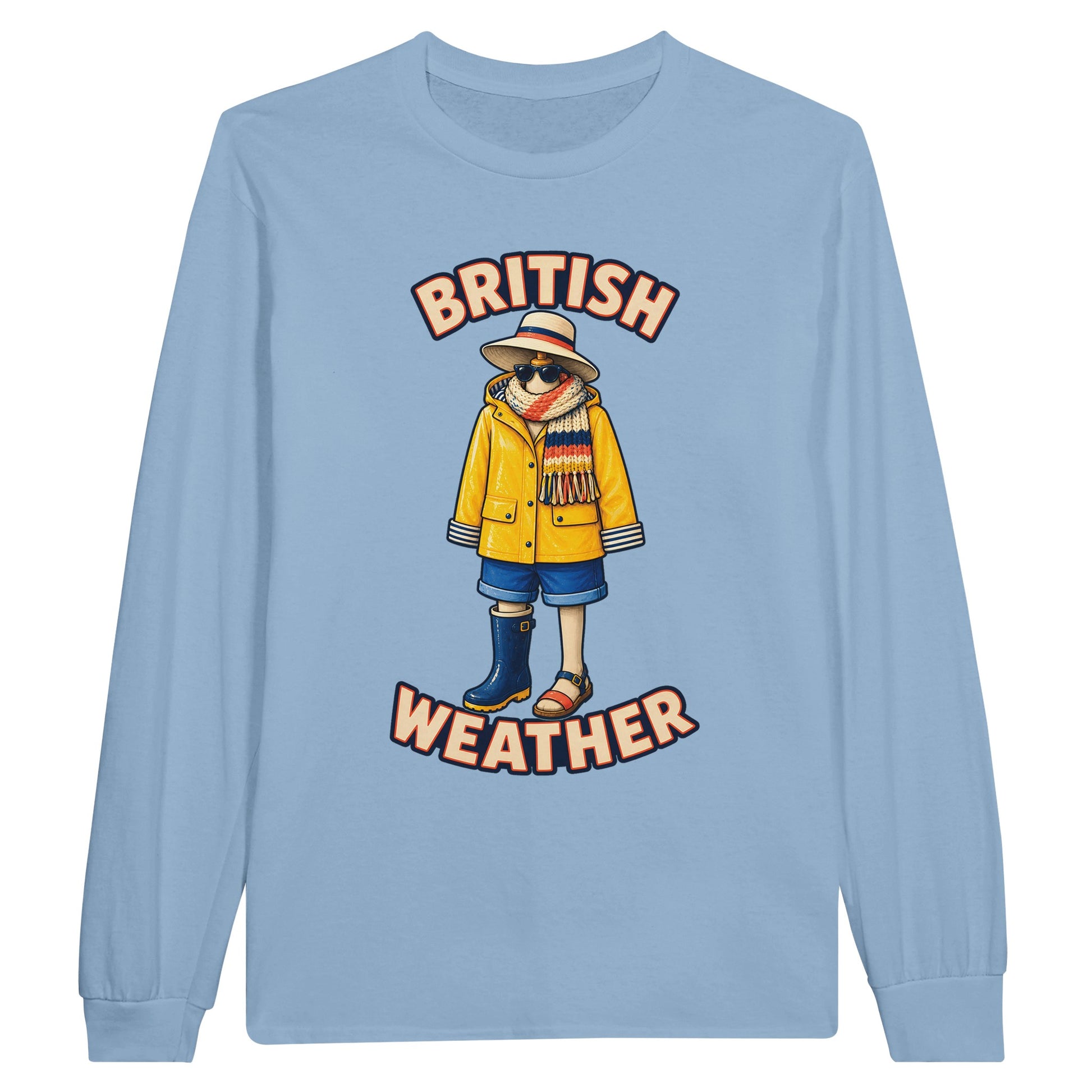 British Weather All-Weather Outfit Long-Sleeve T-shirt — product view 8