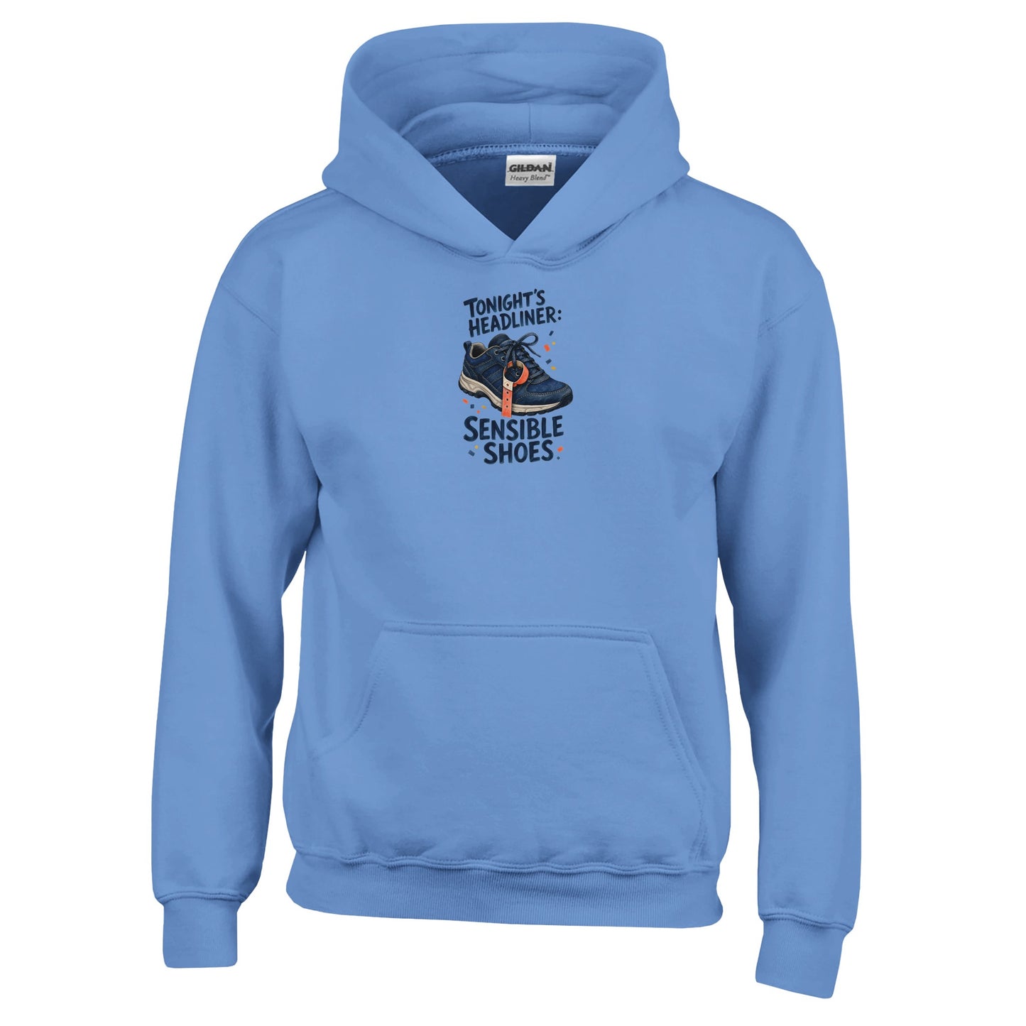 Tonight's Headliner: Sensible Shoes Concert Kids' Hoodie — product view 4
