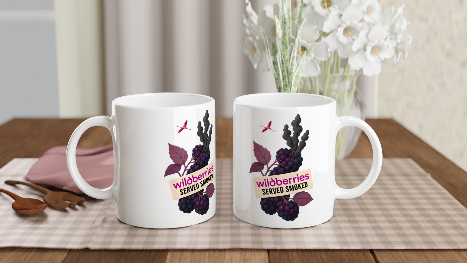 Wildberries, Served Smoked Mug — product view 4