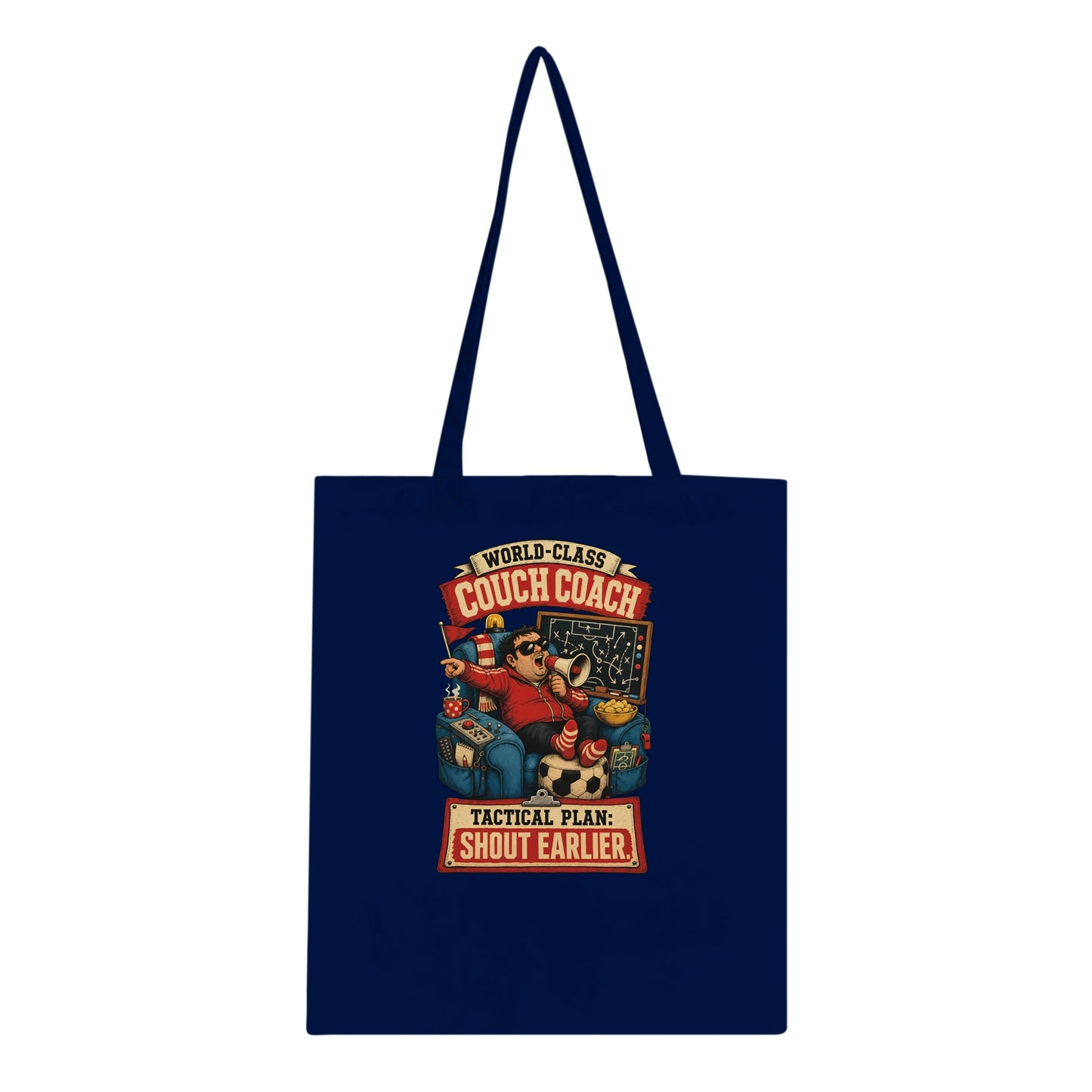 World-Class Couch Coach Tote Bag — product view 2
