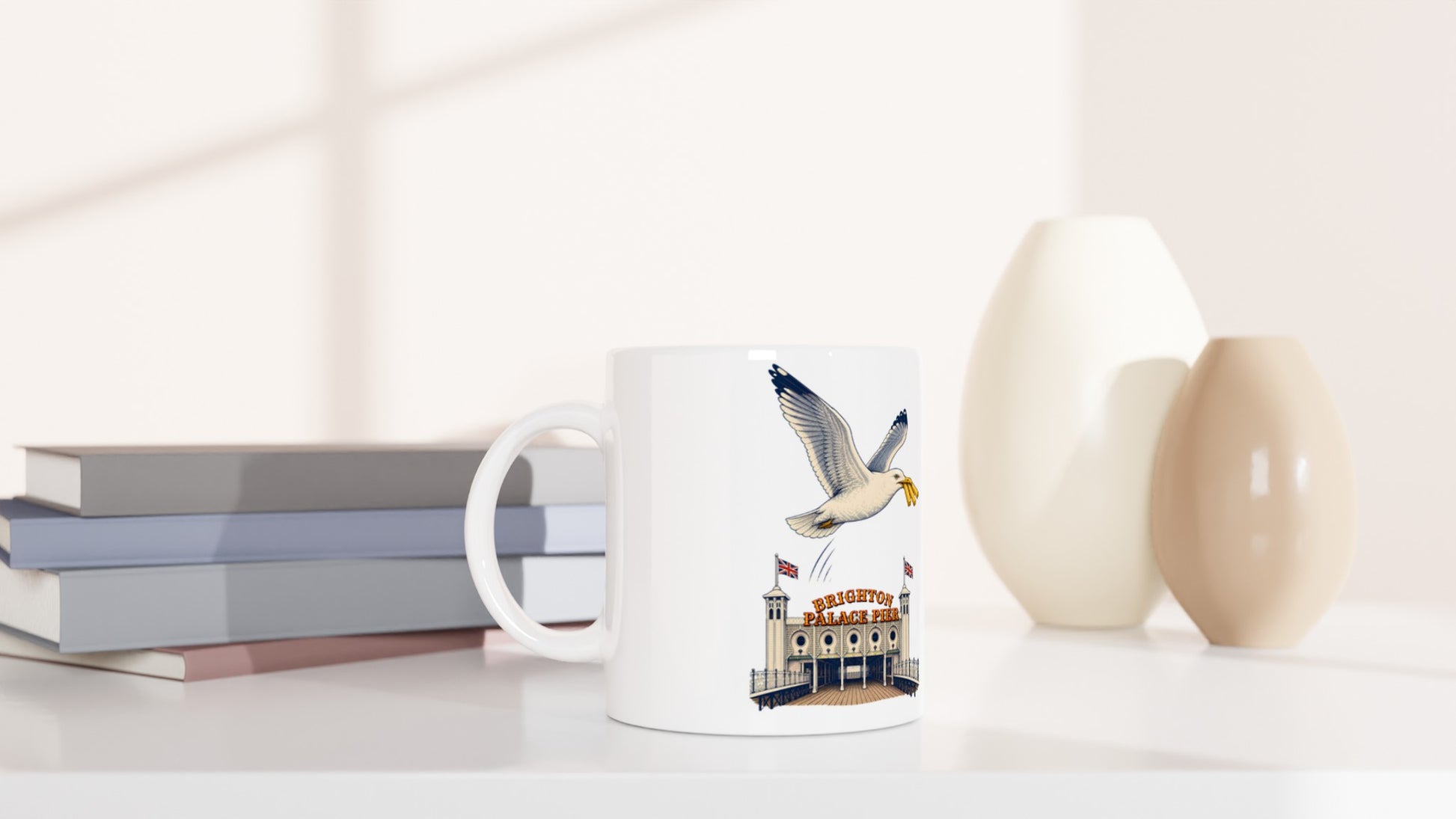 Brighton Palace Pier Chip Heist Mug — product view 5