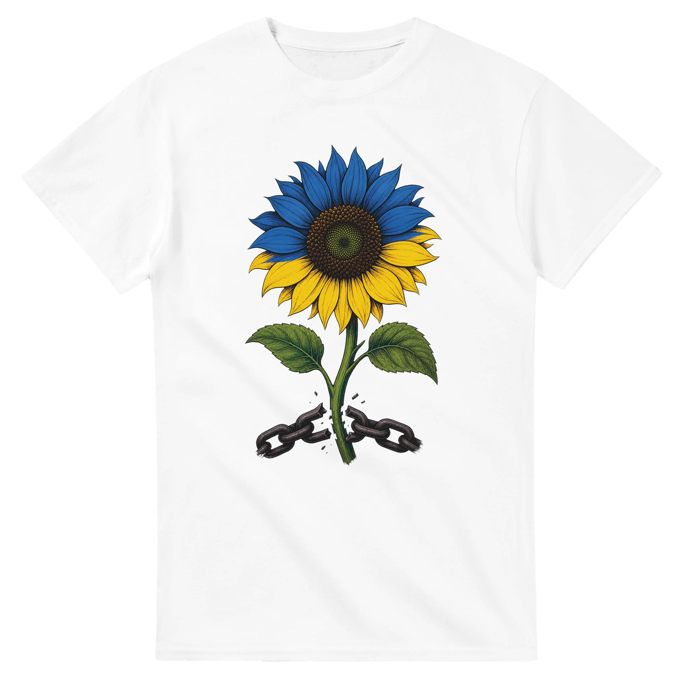 Ukraine Freedom Sunflower T-shirt product preview