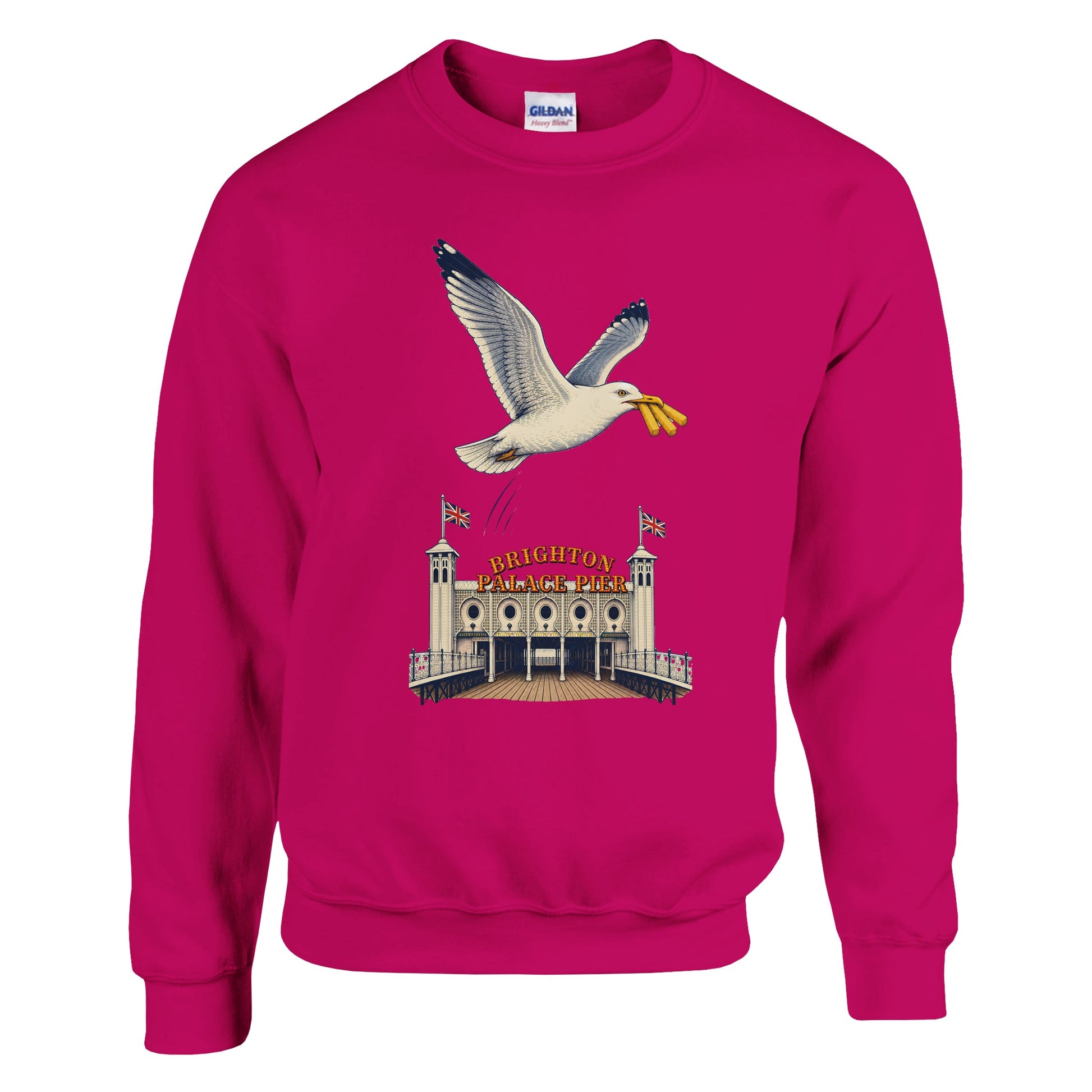Brighton Palace Pier Chip Heist Sweatshirt — product view 2