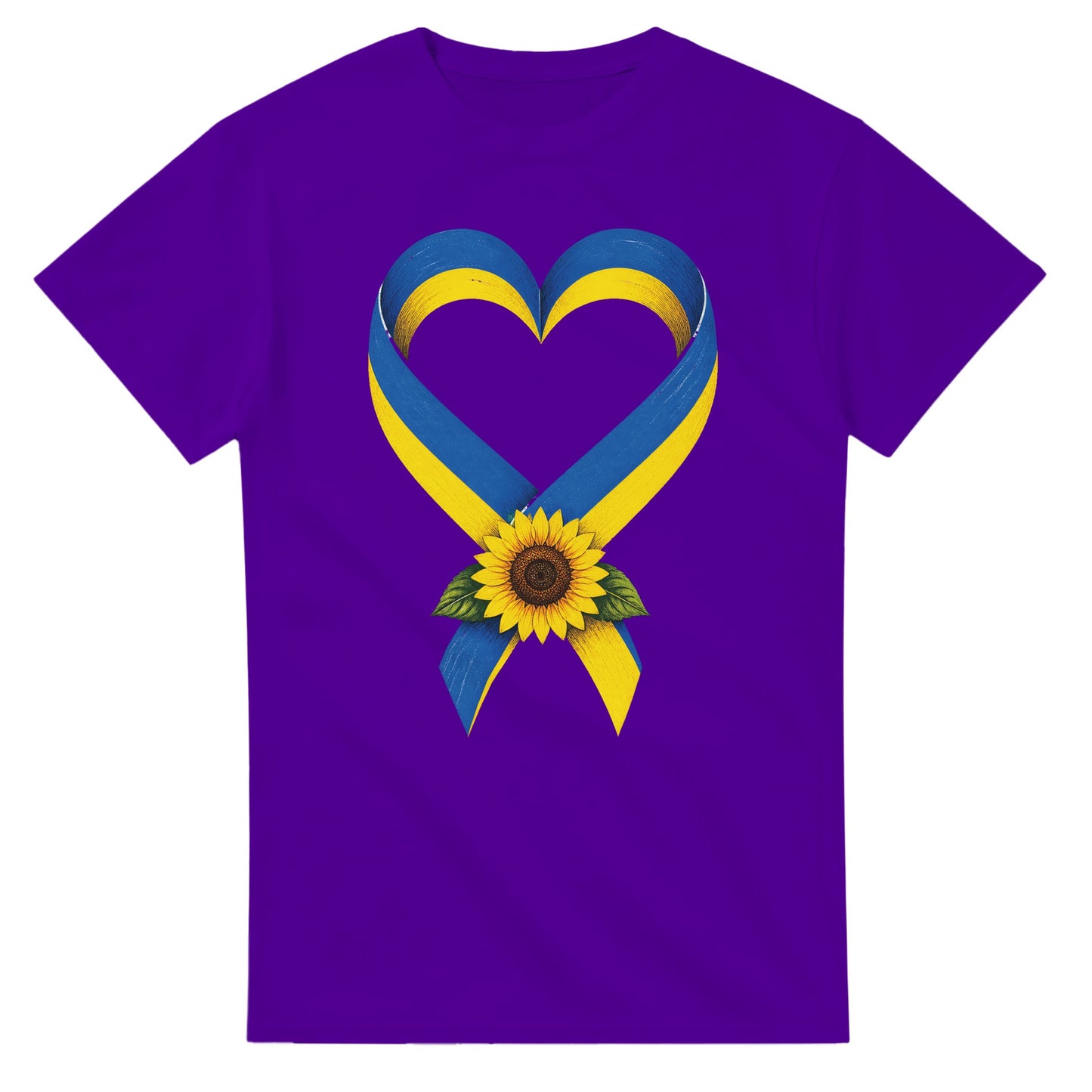Ukraine Solidarity Ribbon T-shirt — product view 16