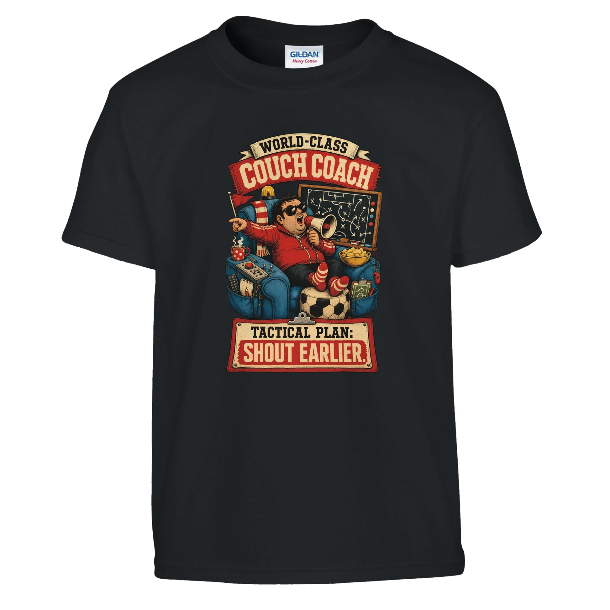 World-Class Couch Coach Kids' T-shirt — product view 2