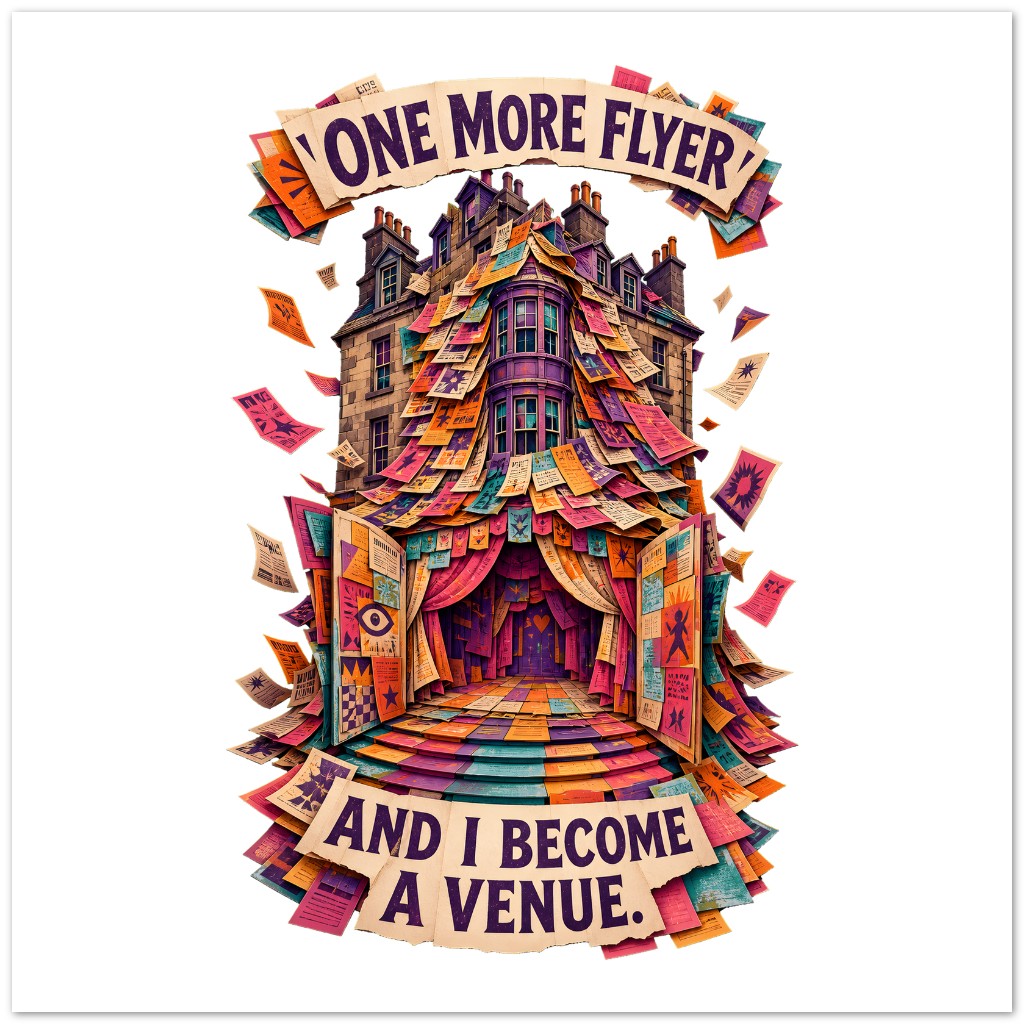 One More Flyer and I Become a Venue Greeting Card Pack — product view 3