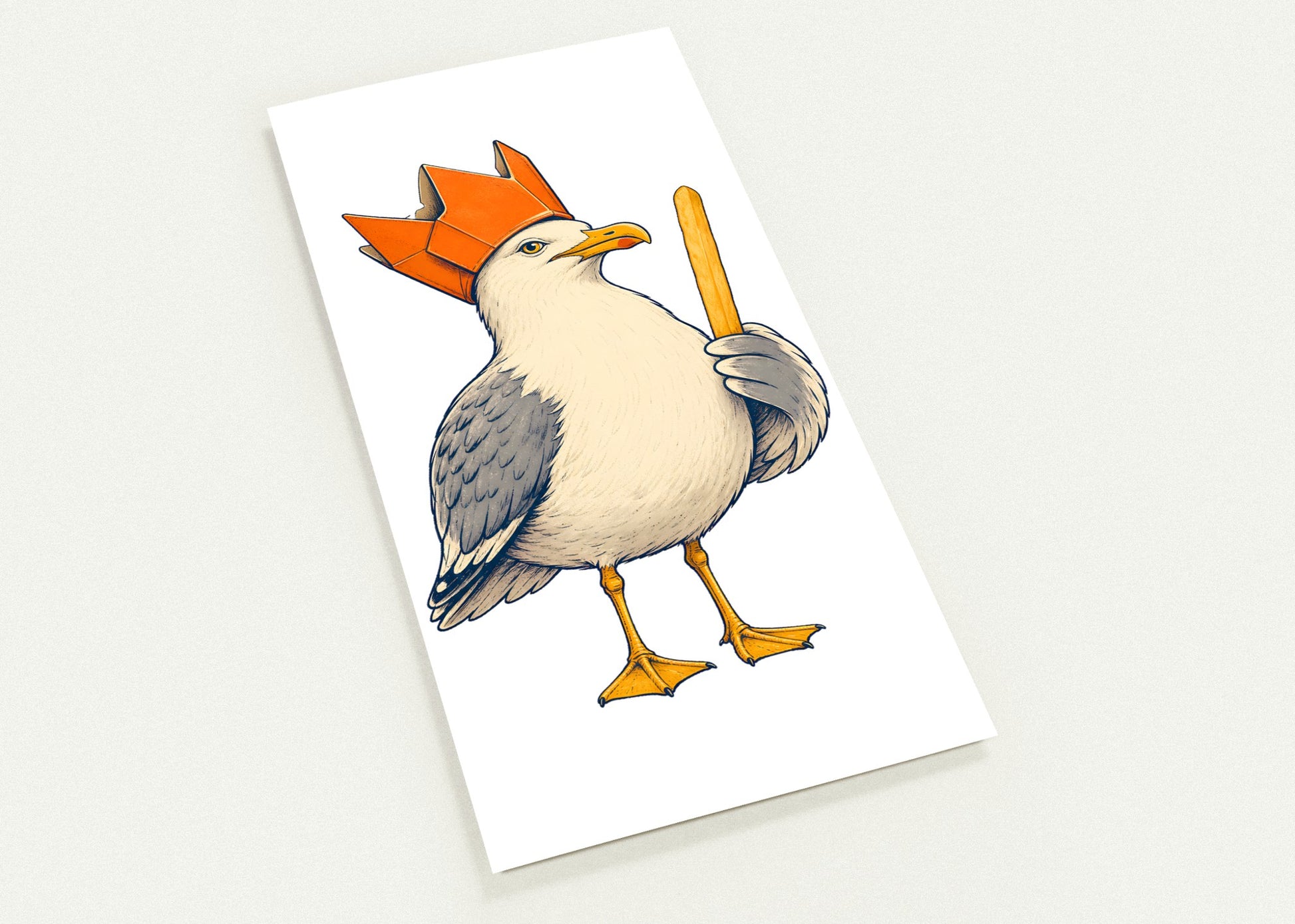 The Chip Crown Gull Postcard Pack — product view 1