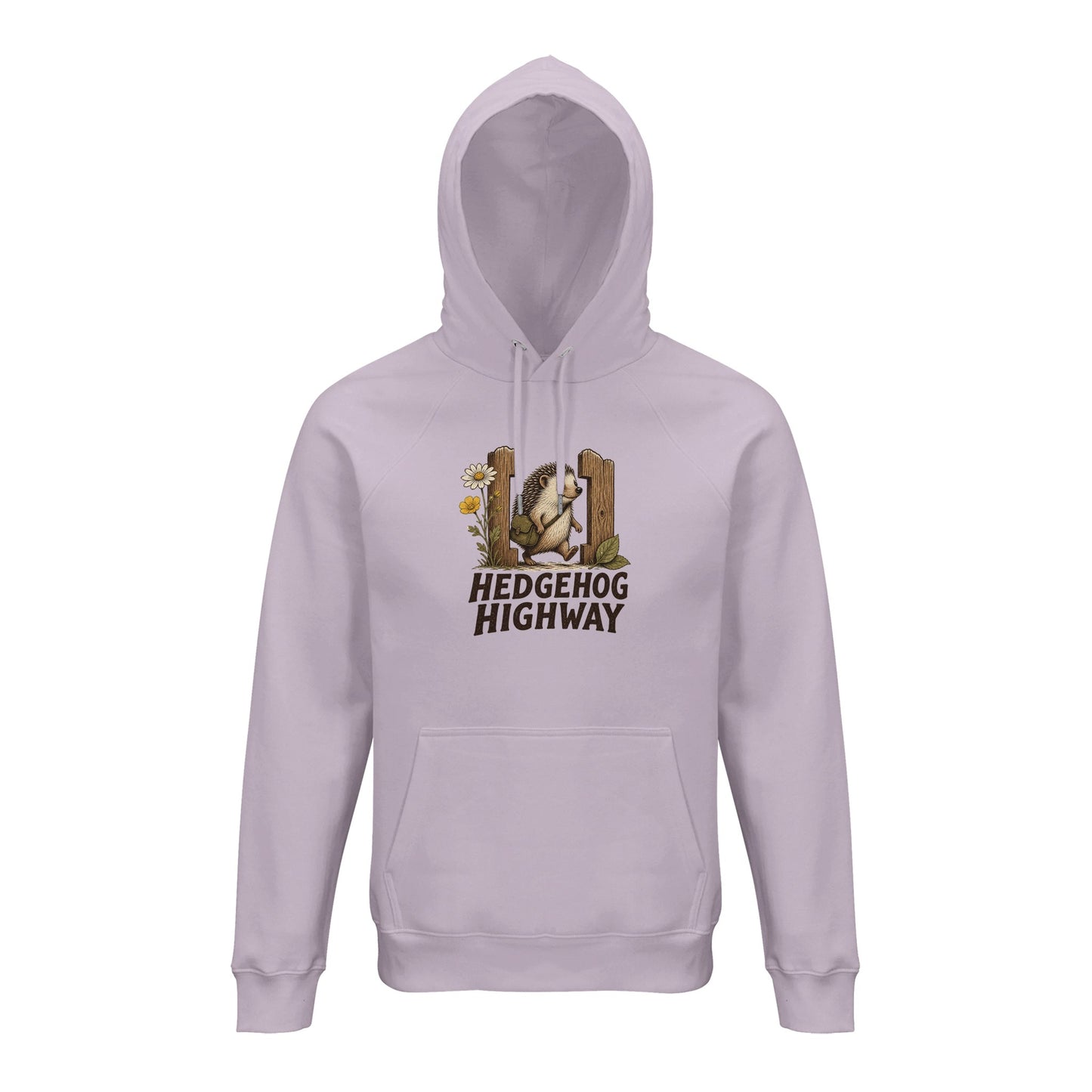 Hedgehog Highway Garden Graphic Hoodie — product view 4