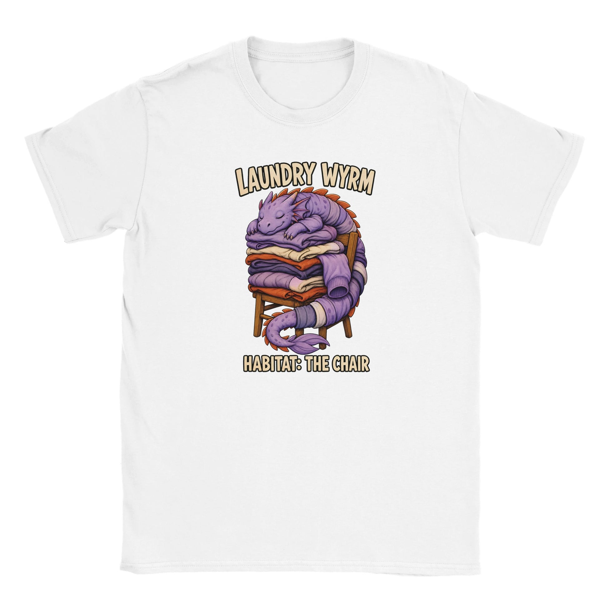 Laundry Wyrm – Habitat: The Chair Kids' T-shirt — product view 15