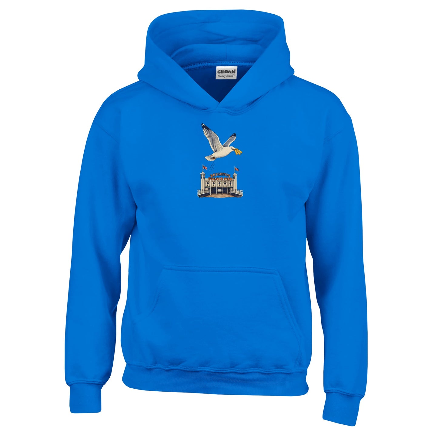 Brighton Palace Pier Chip Heist Kids' Hoodie — product view 11