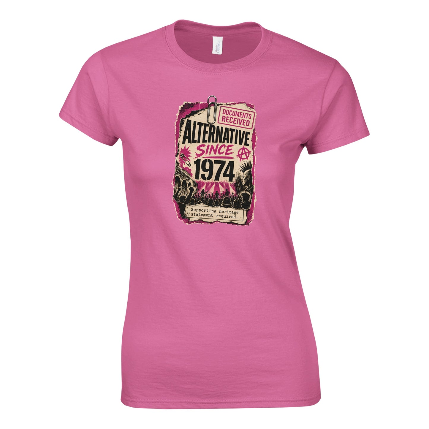 Camden Alternative Since 1974 — Illustrated Women's T-shirt — product view 3