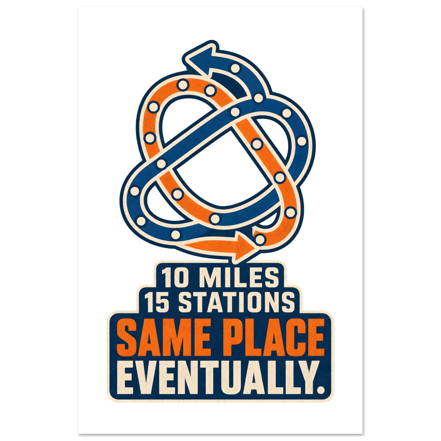 Glasgow Same Place Eventually Poster — product view 6