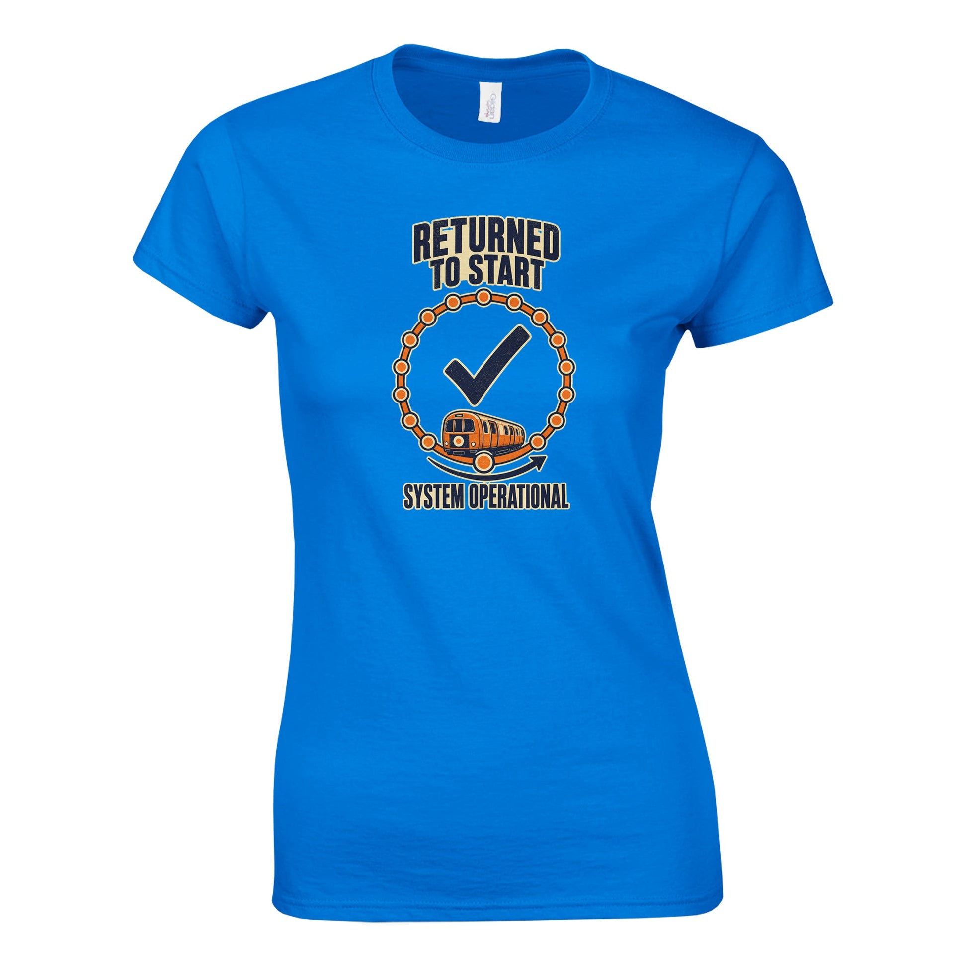 Glasgow Subway: System Operational Women's T-shirt — product view 6