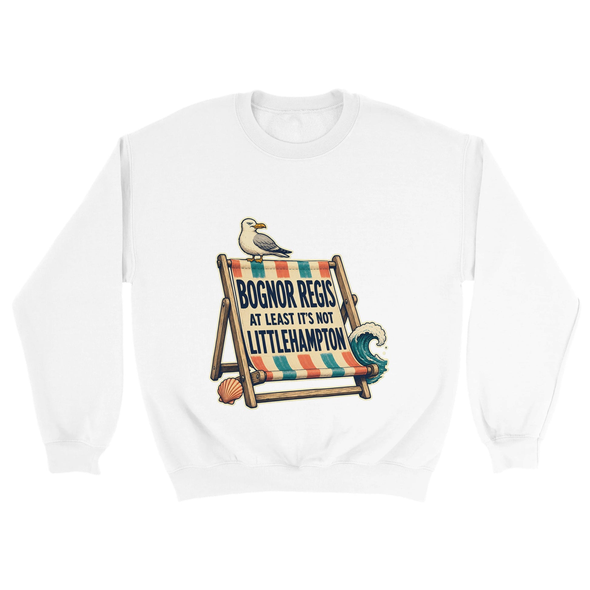 Bognor Regis — At Least It's Not Littlehampton Sweatshirt — product view 6