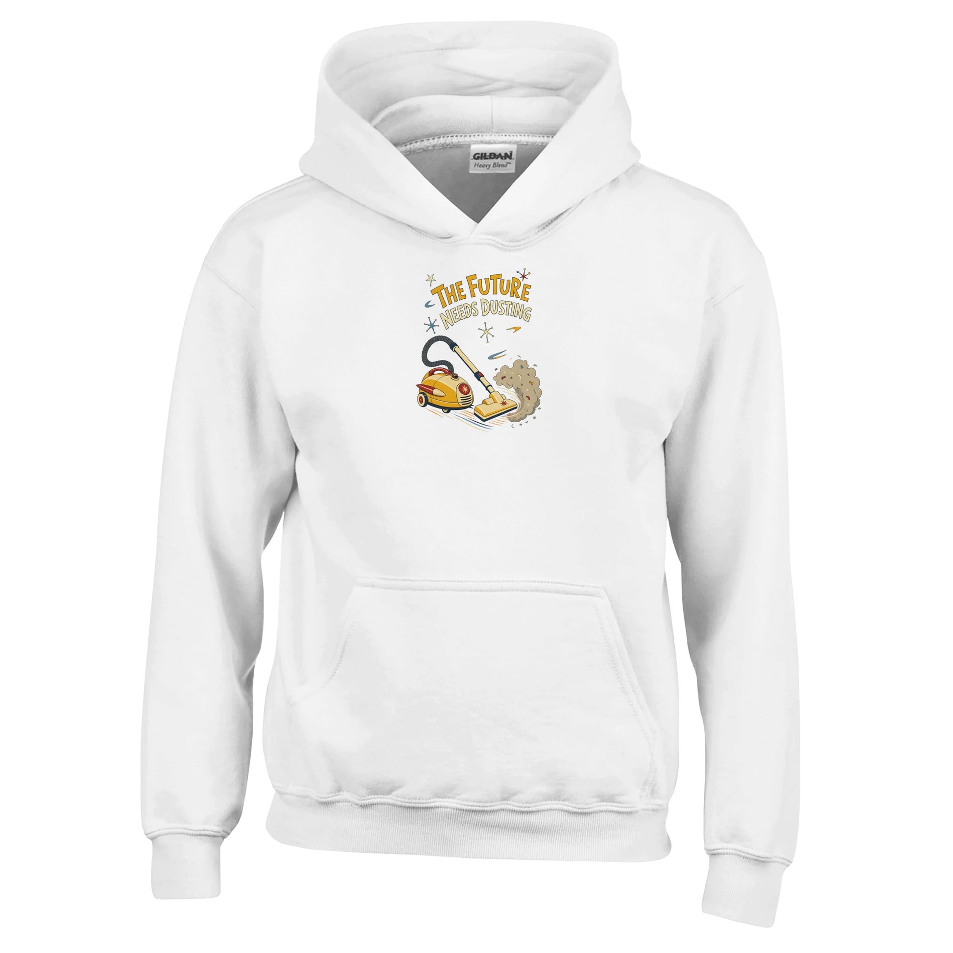 The Future Needs Dusting Kids' Hoodie — product view 1