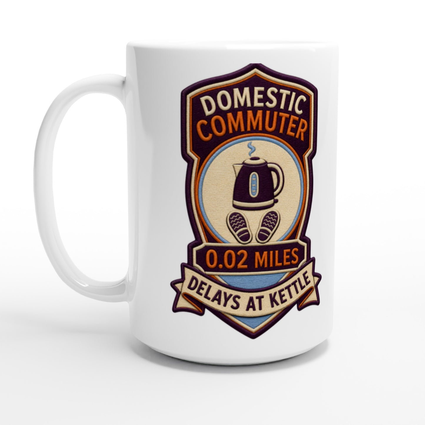 Domestic Commuter Large Mug — product view 1