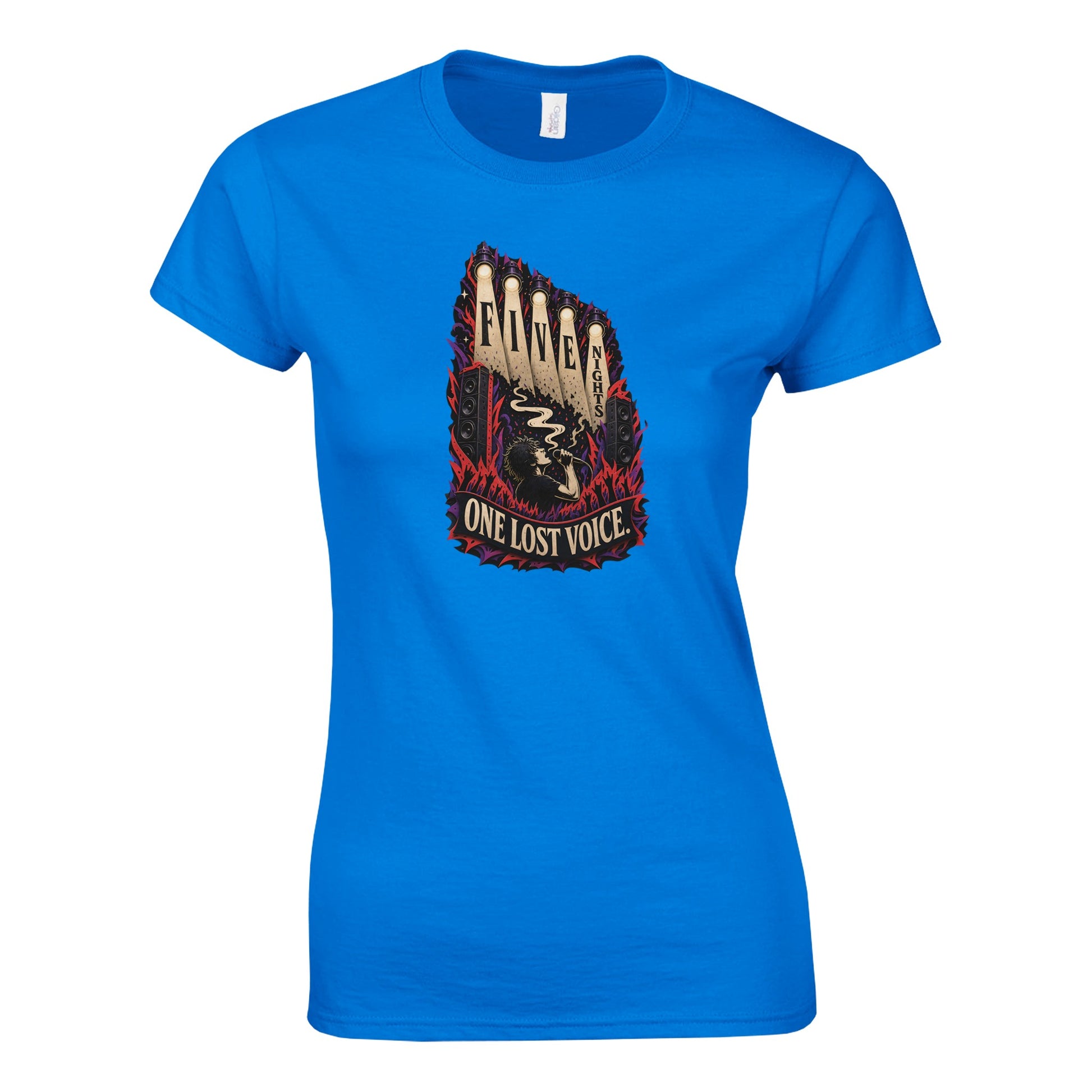 Five Nights, One Lost Voice Women's T-shirt — product view 7