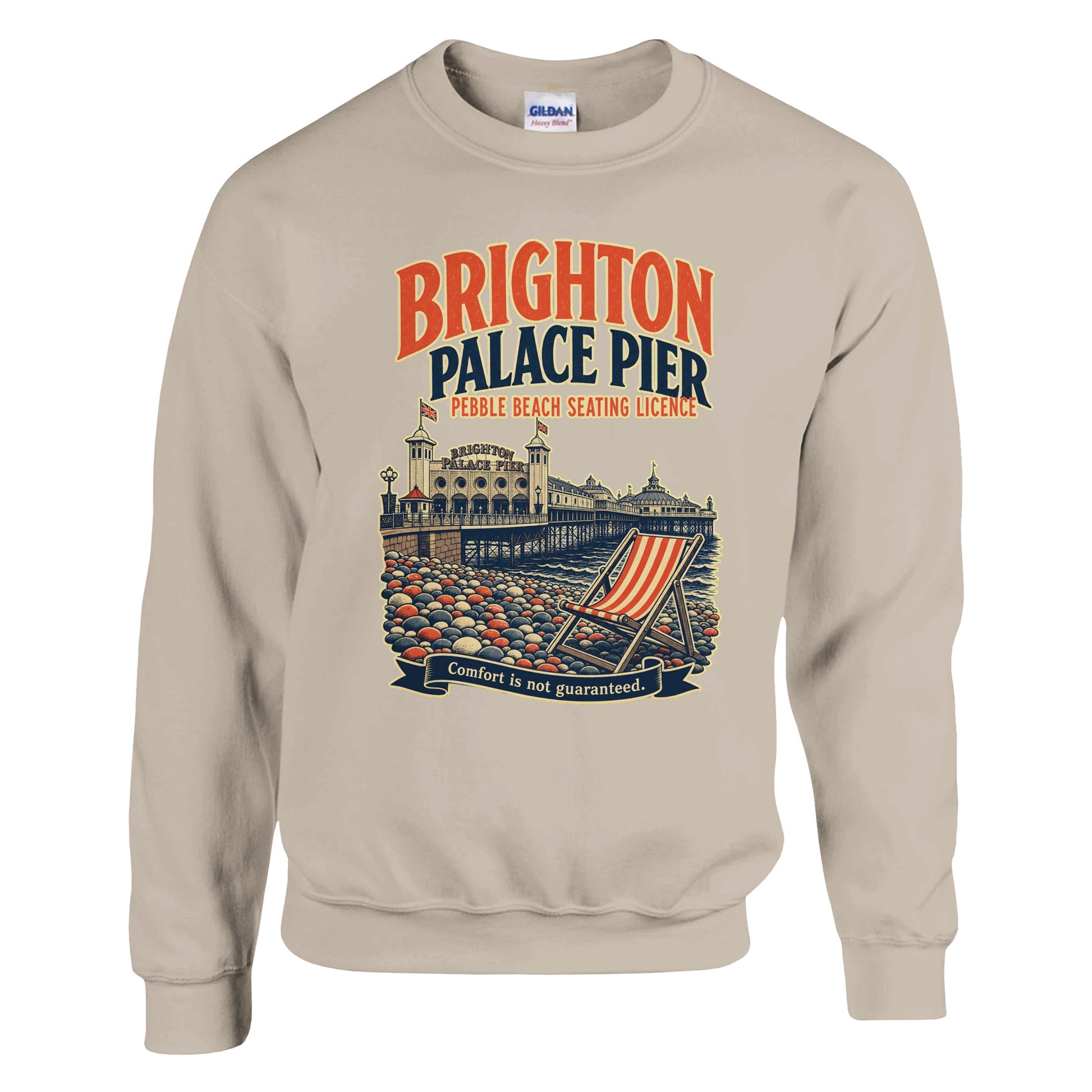 Brighton Pebble Beach Seating Licence Sweatshirt — product view 2