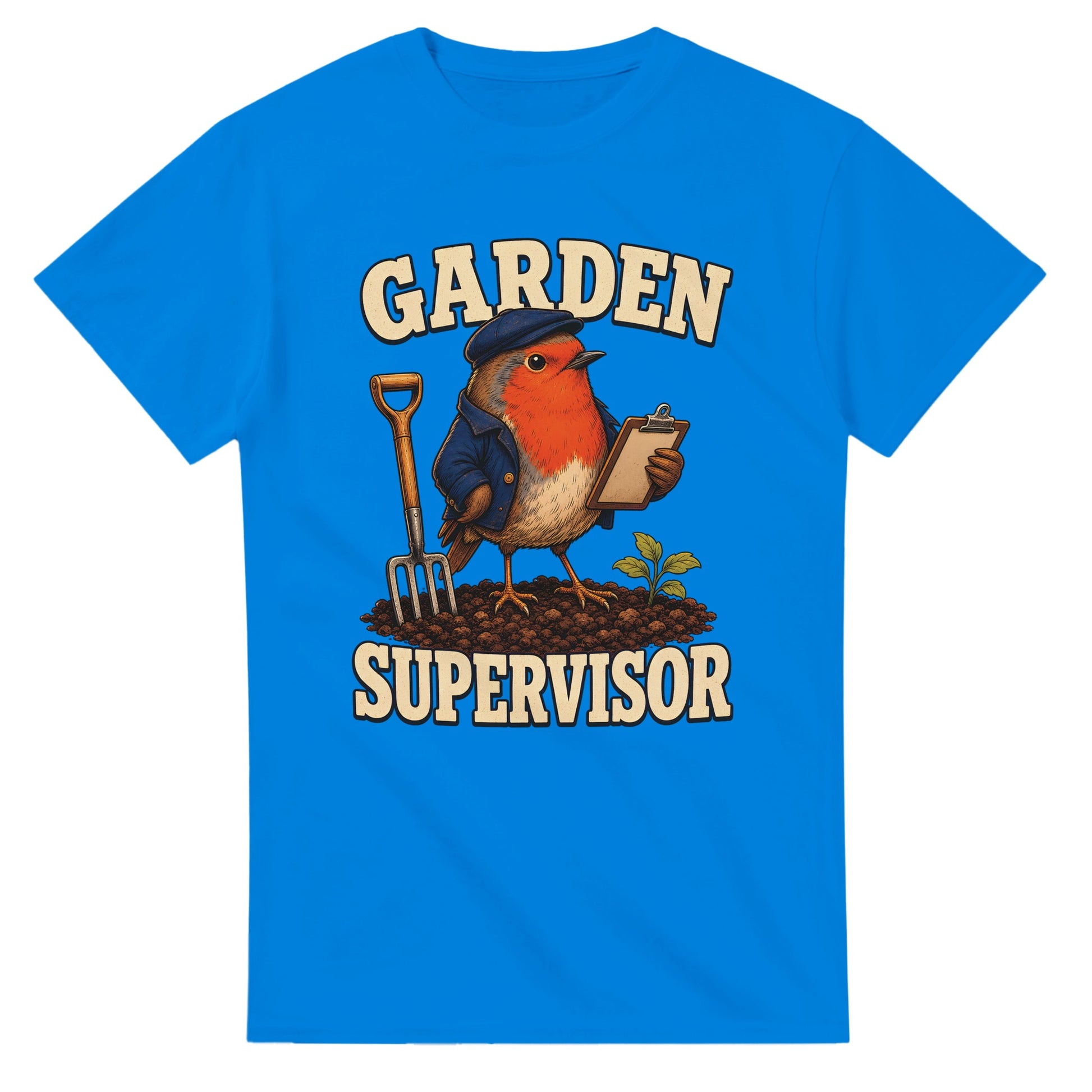Garden Supervisor Robin T-shirt — product view 2