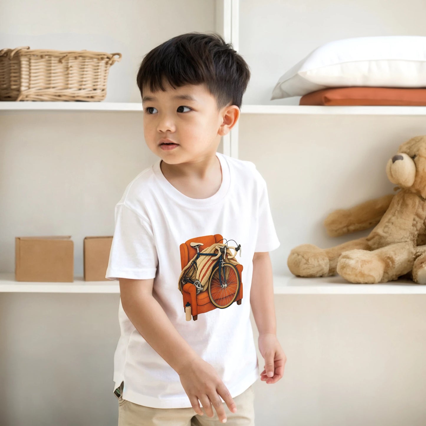 Bicycle Rest Day Kids' T-shirt — product view 17