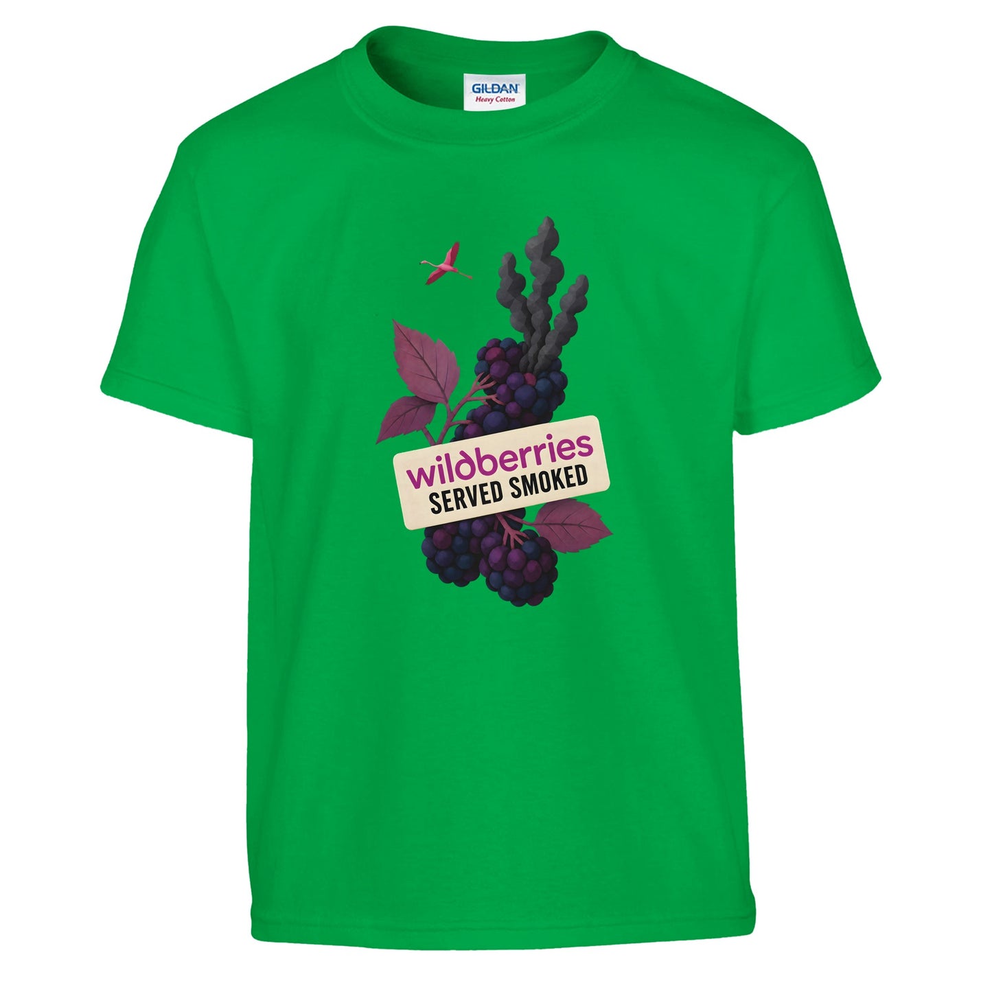 Wildberries, Served Smoked Kids' T-shirt — product view 8