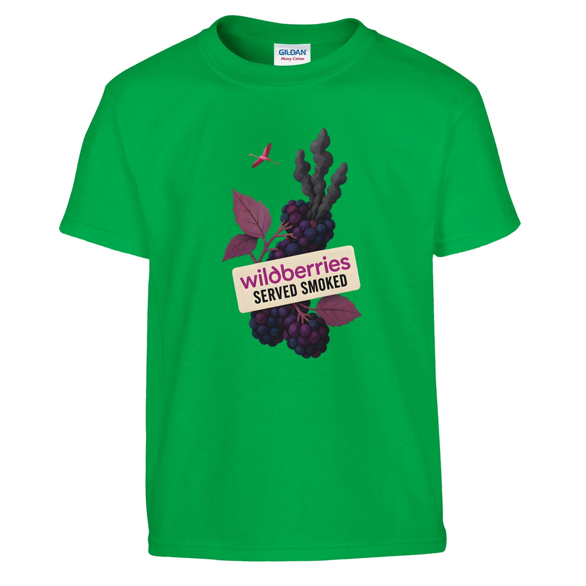 Wildberries, Served Smoked Kids' T-shirt — product view 8