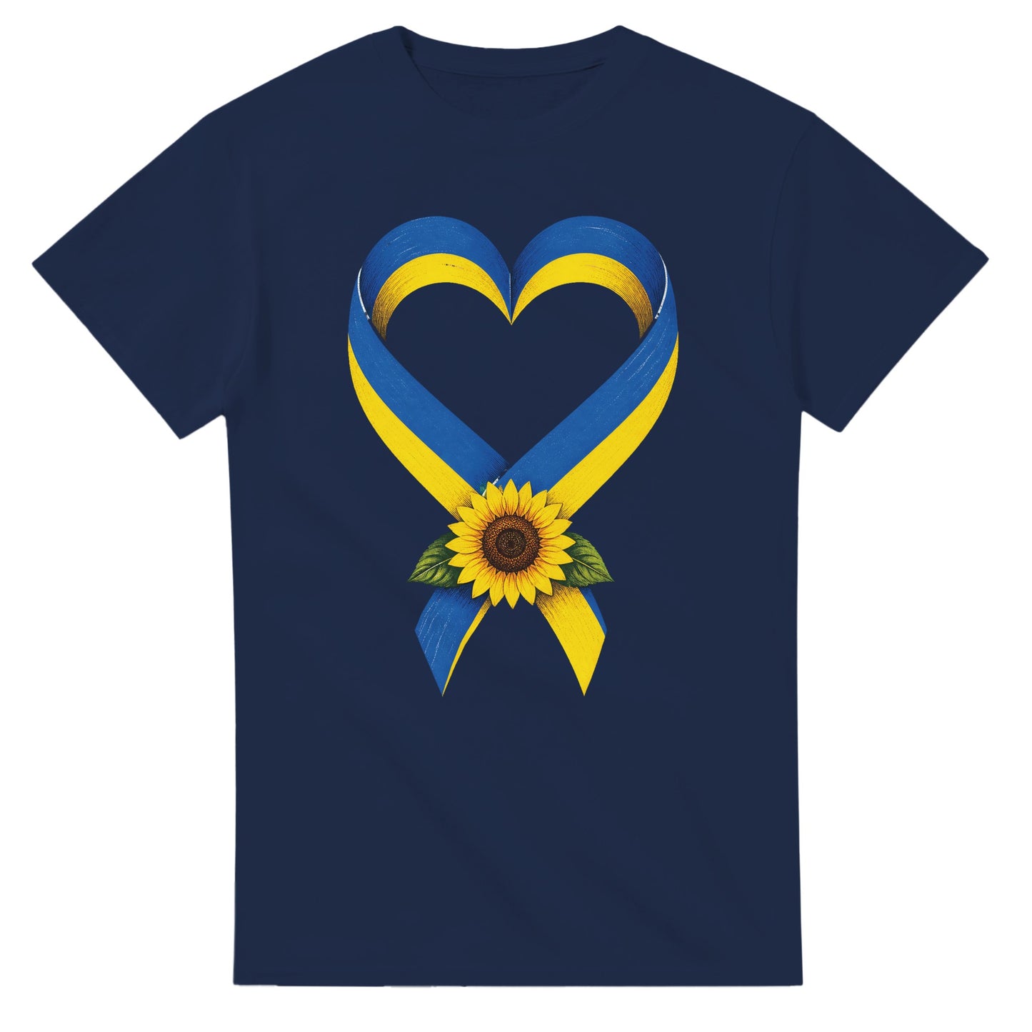 Ukraine Solidarity Ribbon T-shirt — product view 5