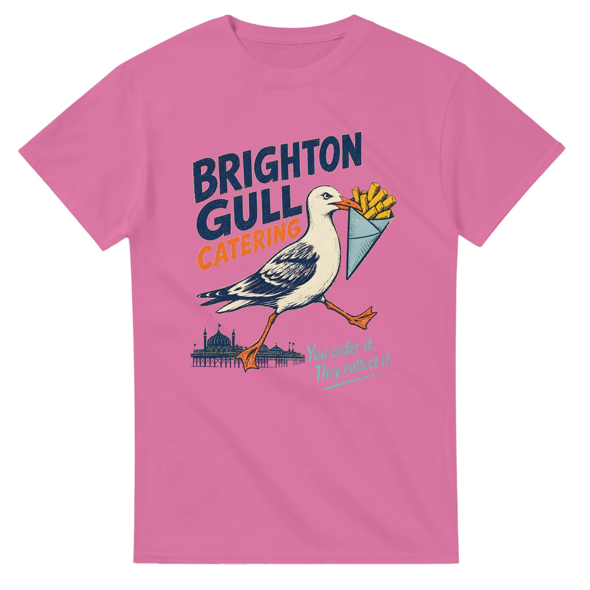 Brighton Gull Catering - You Order It, They Collect It T-shirt — product view 4