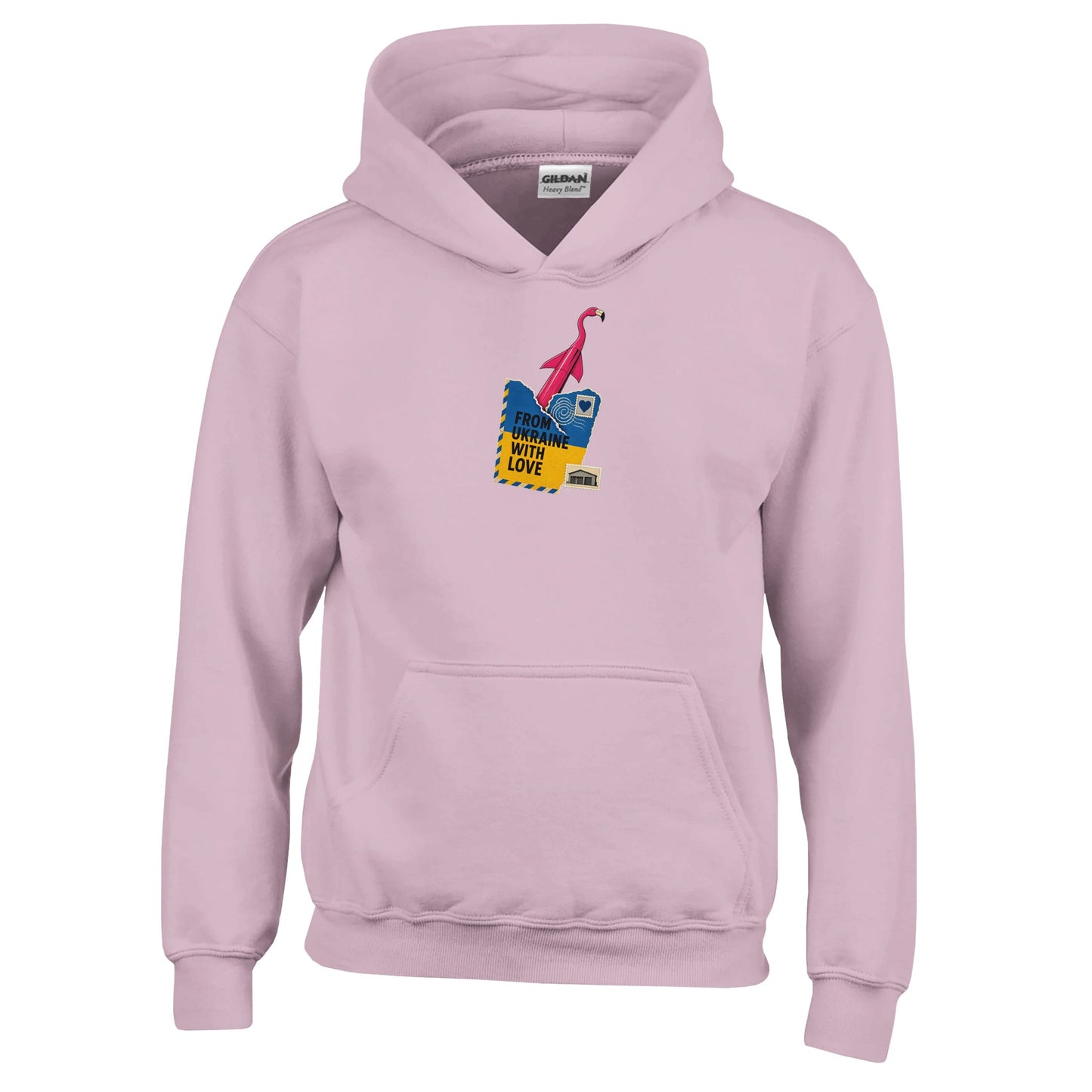 From Ukraine With Love Kids' Hoodie — product view 5