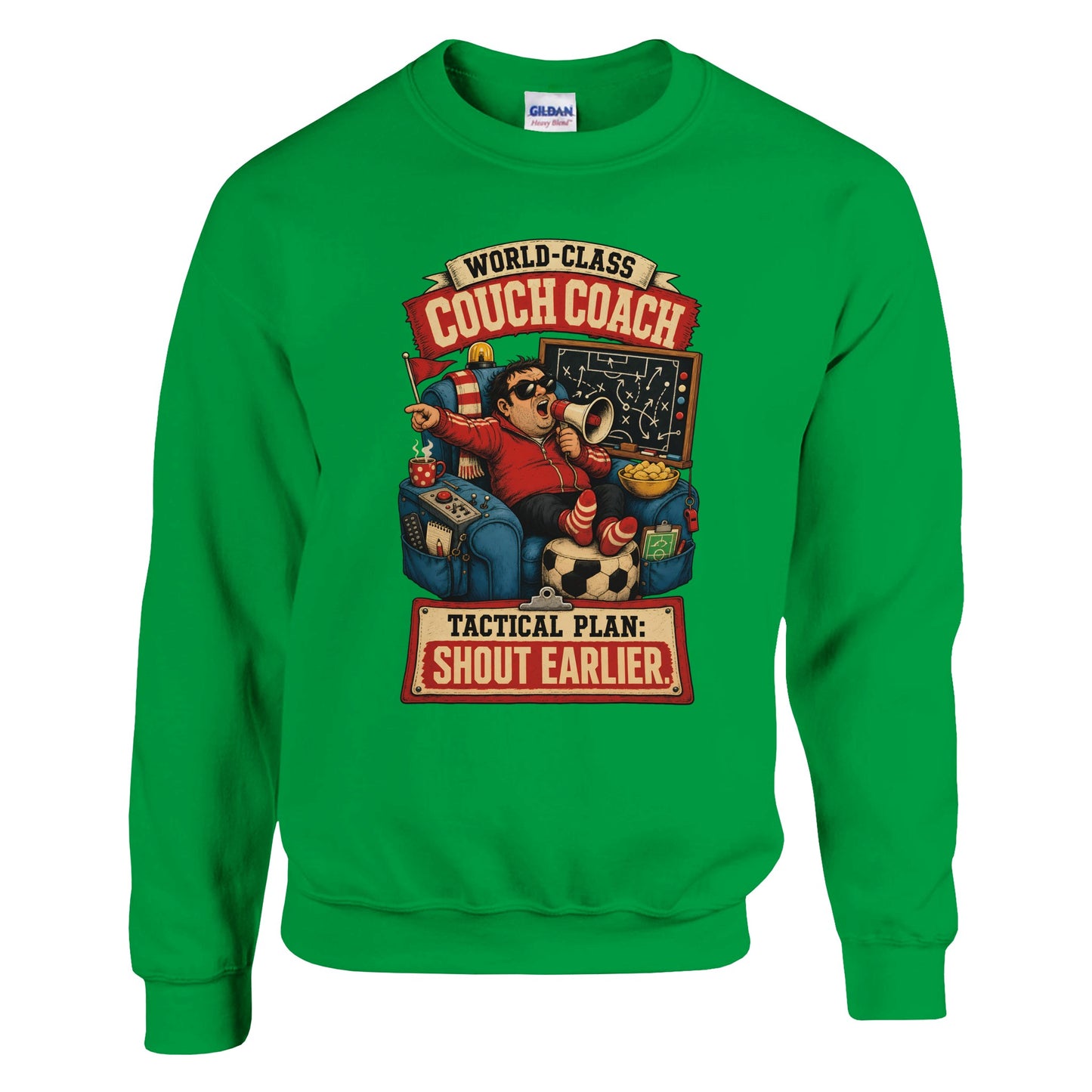 World-Class Couch Coach Sweatshirt — product view 12