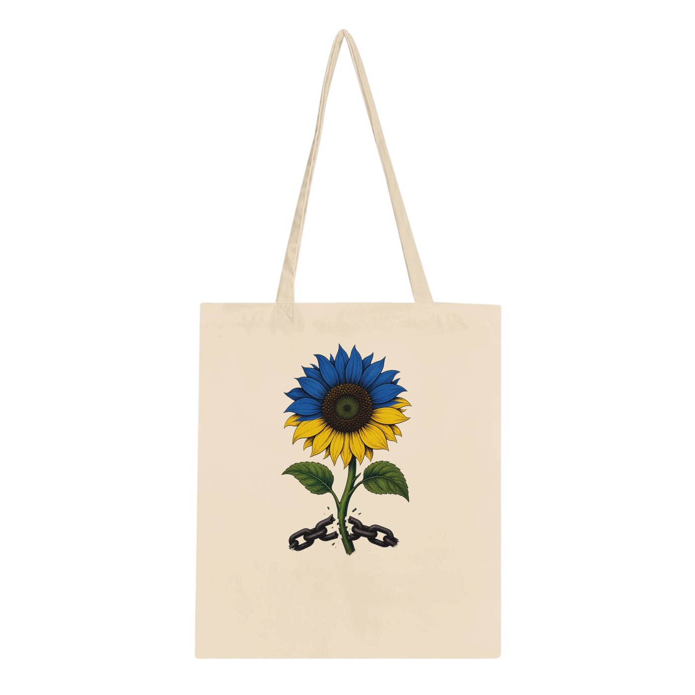 Ukraine Freedom Sunflower Tote Bag