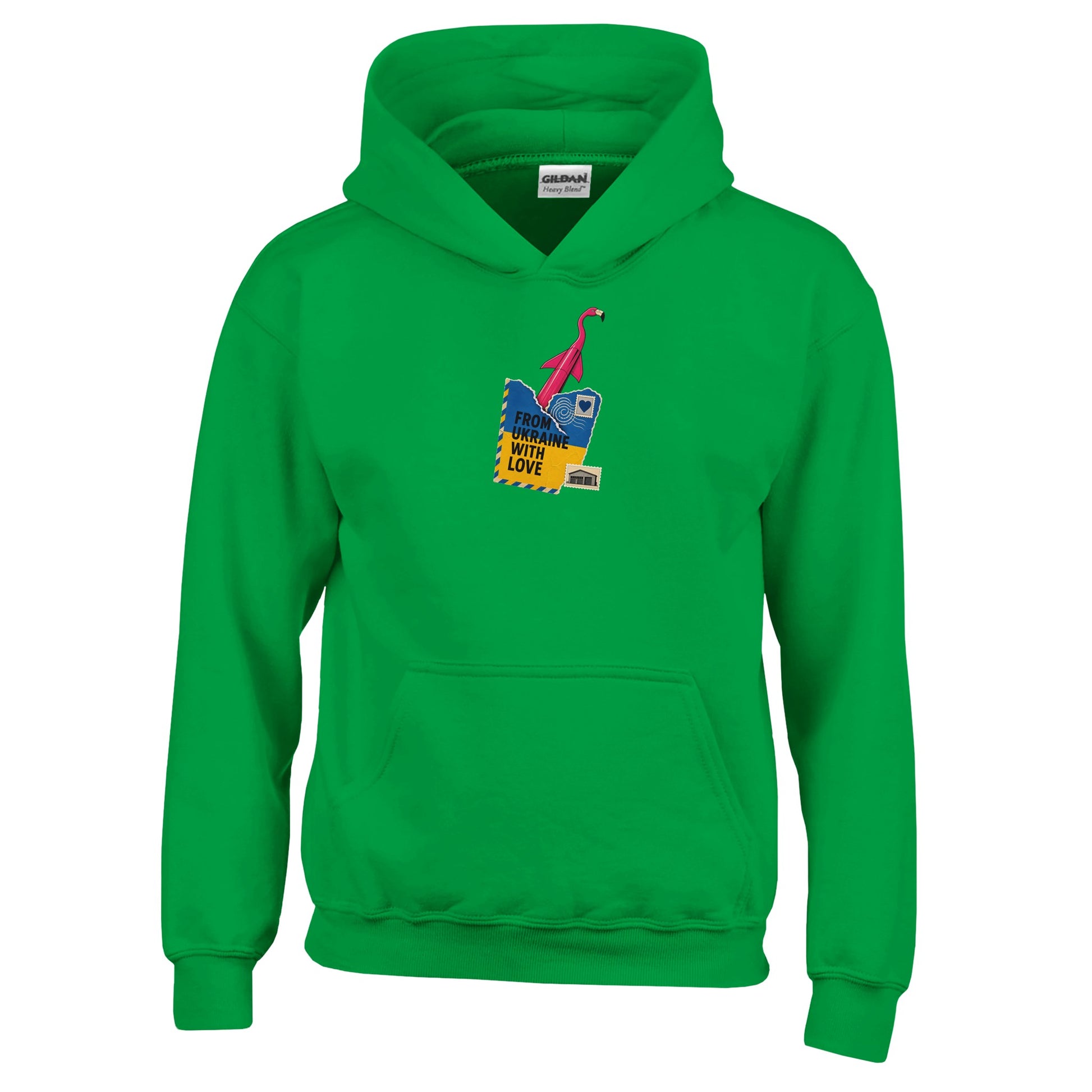 From Ukraine With Love Kids' Hoodie — product view 8