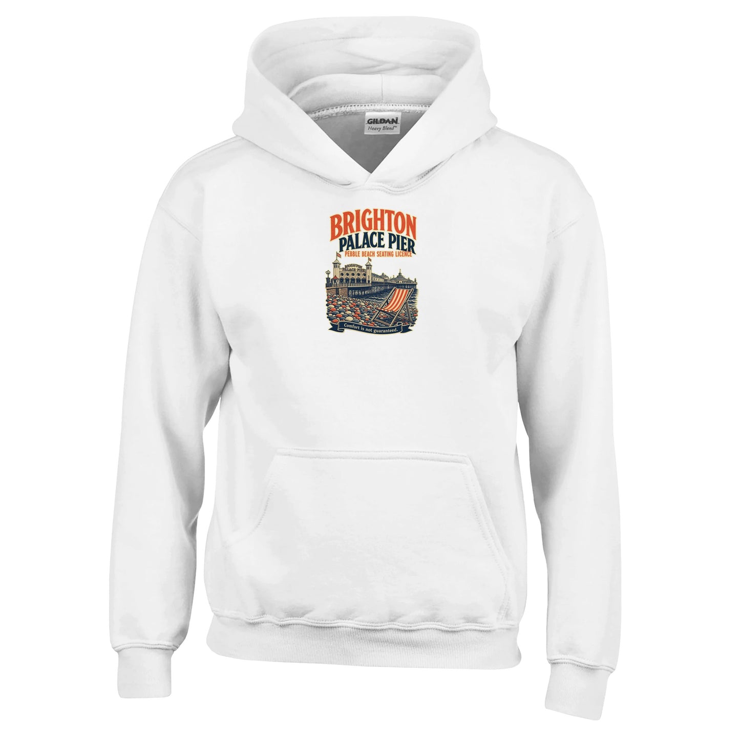 Brighton Pebble Beach Seating Licence Kids' Hoodie — product view 1