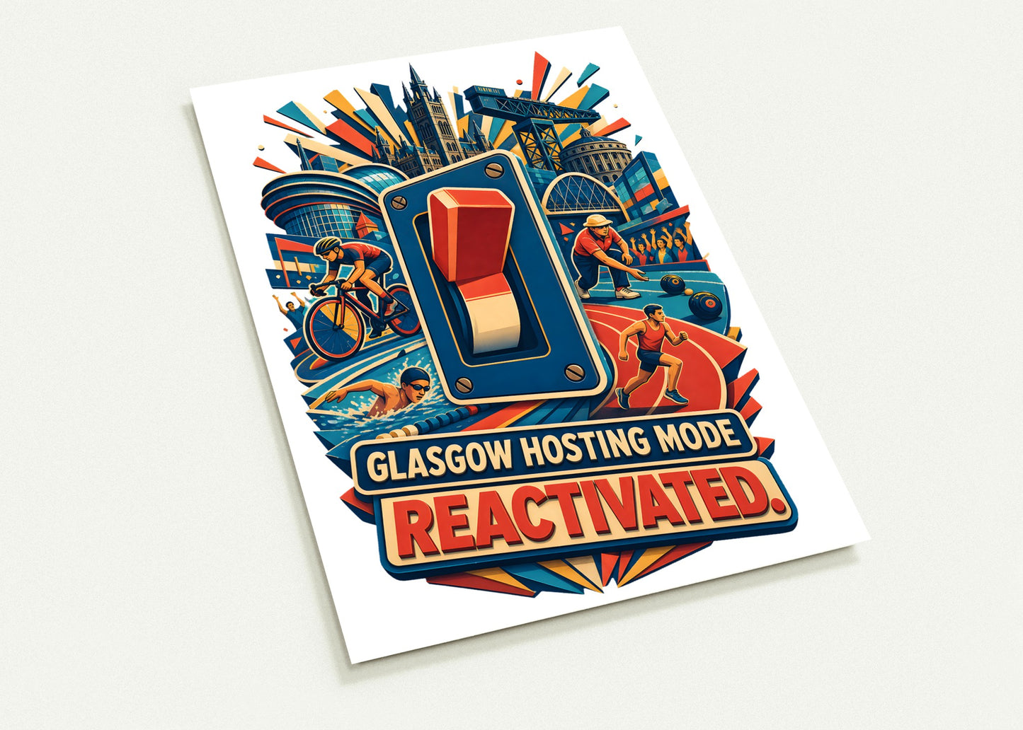 Glasgow Hosting Mode — Reactivated Postcard Pack — product view 2