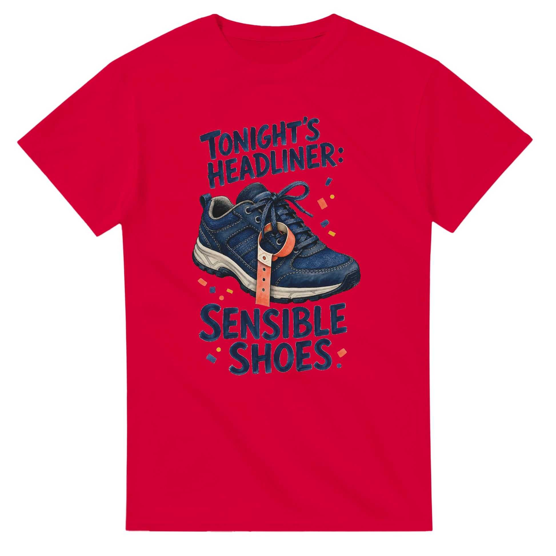 Tonight's Headliner: Sensible Shoes Concert T-shirt — product view 9
