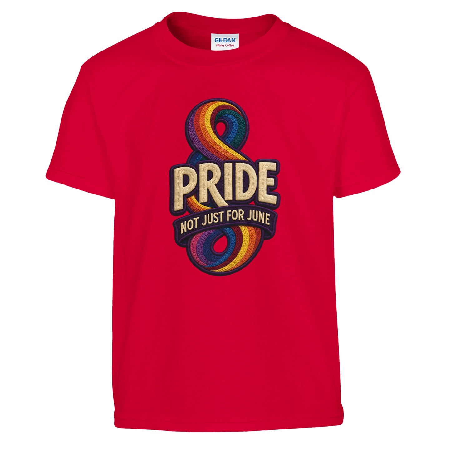 Pride: Not Just for June Kids' T-shirt — product view 5