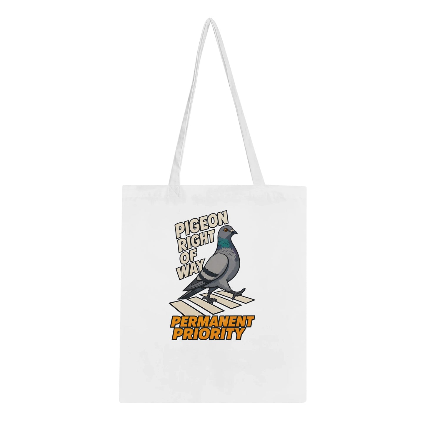 Pigeon Right of Way Tote Bag — product view 5