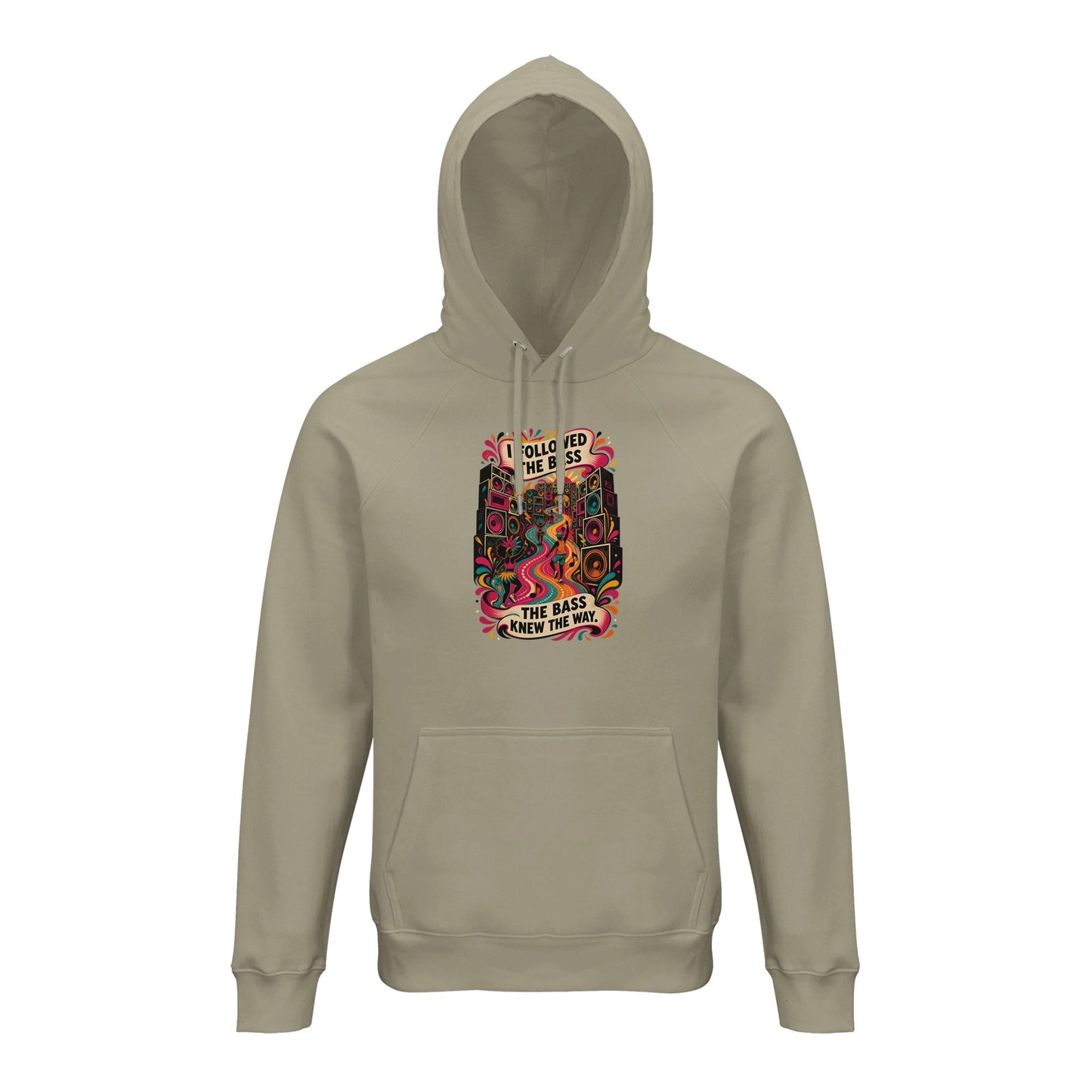 I Followed the Bass Hoodie — product view 3