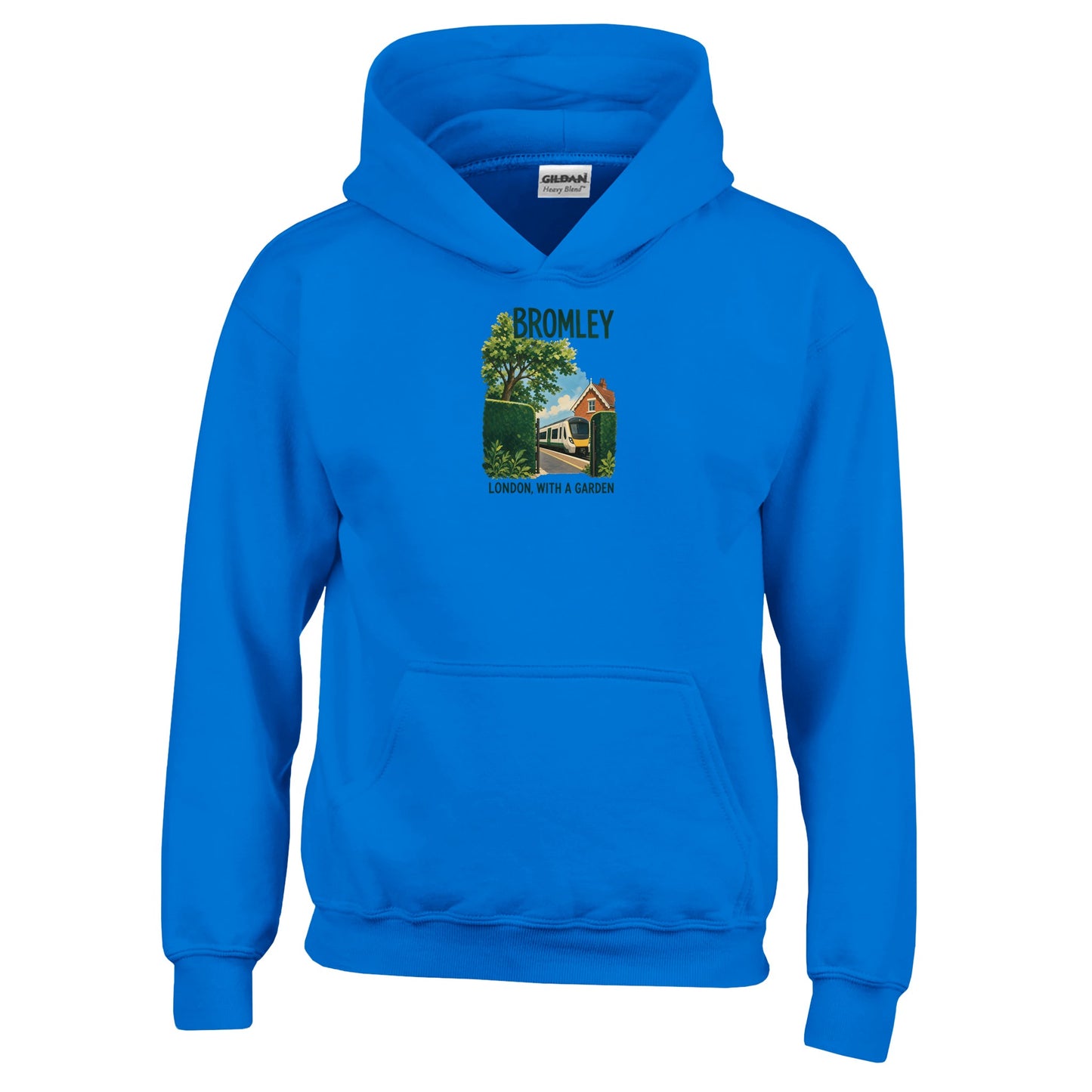Bromley: London with a Garden Kids' Hoodie — product view 11