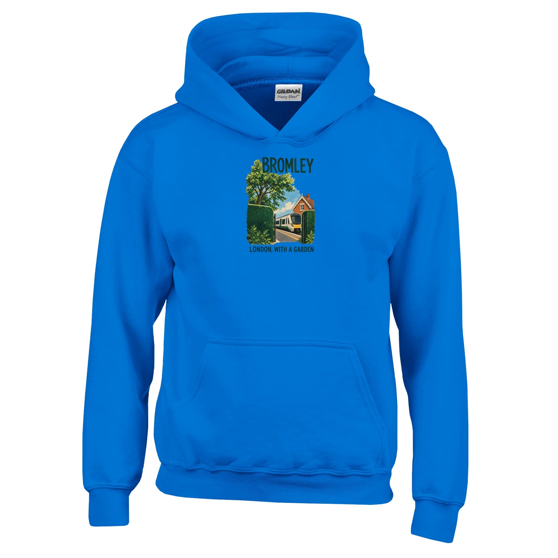 Bromley: London with a Garden Kids' Hoodie — product view 11