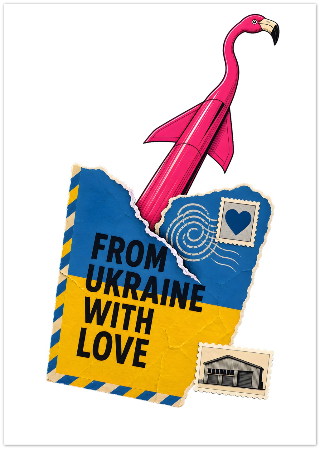 From Ukraine With Love Greeting Card Pack — product view 1