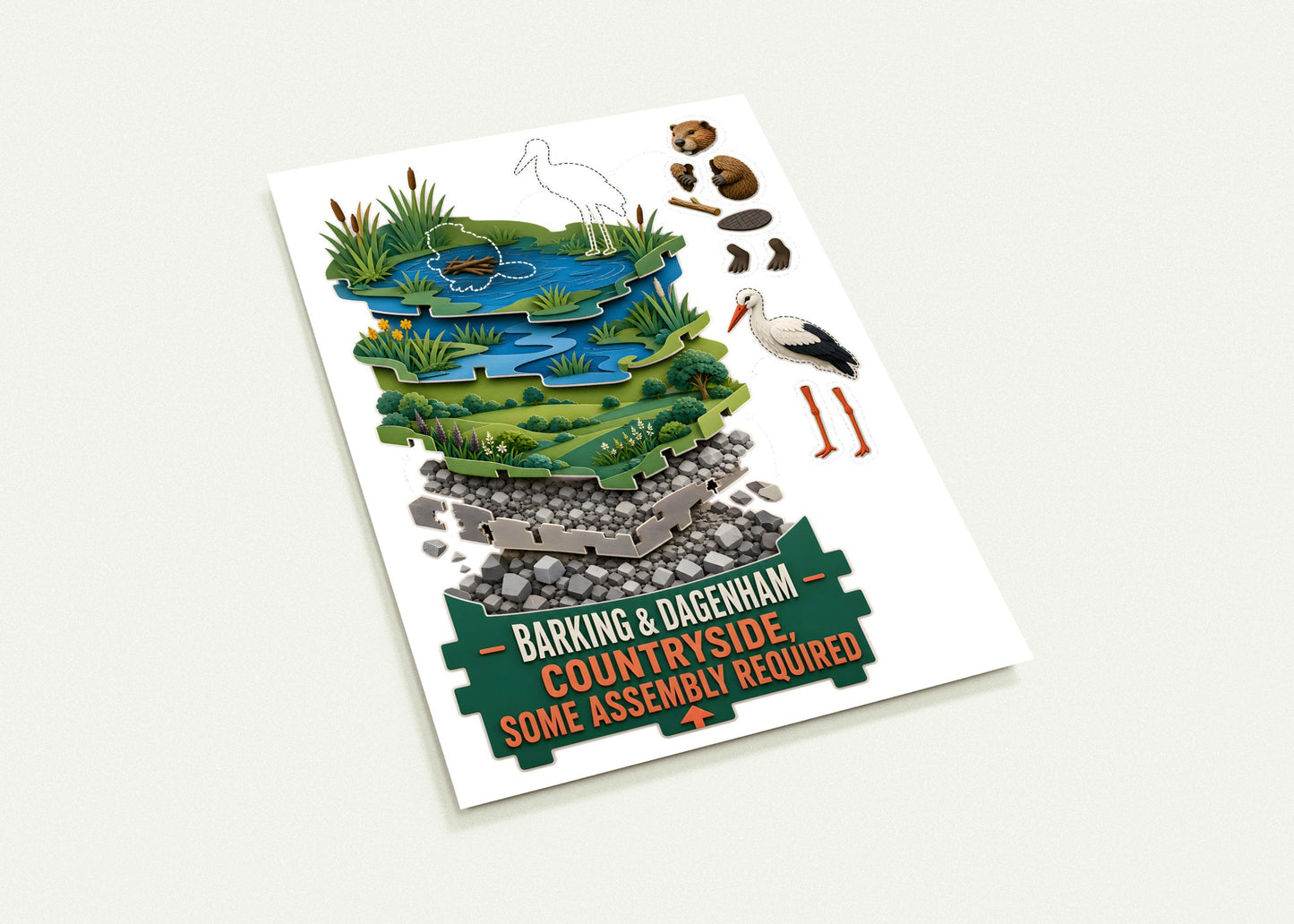 Barking & Dagenham Countryside Postcard Pack — product view 3